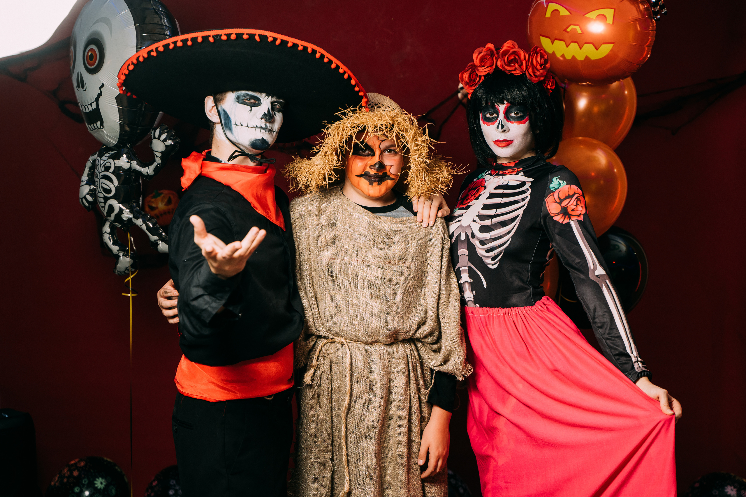 Вечеринка Хэллоуин в студии Green Family. Свадебный фотограф Кирилл Зейналов, Туапсе