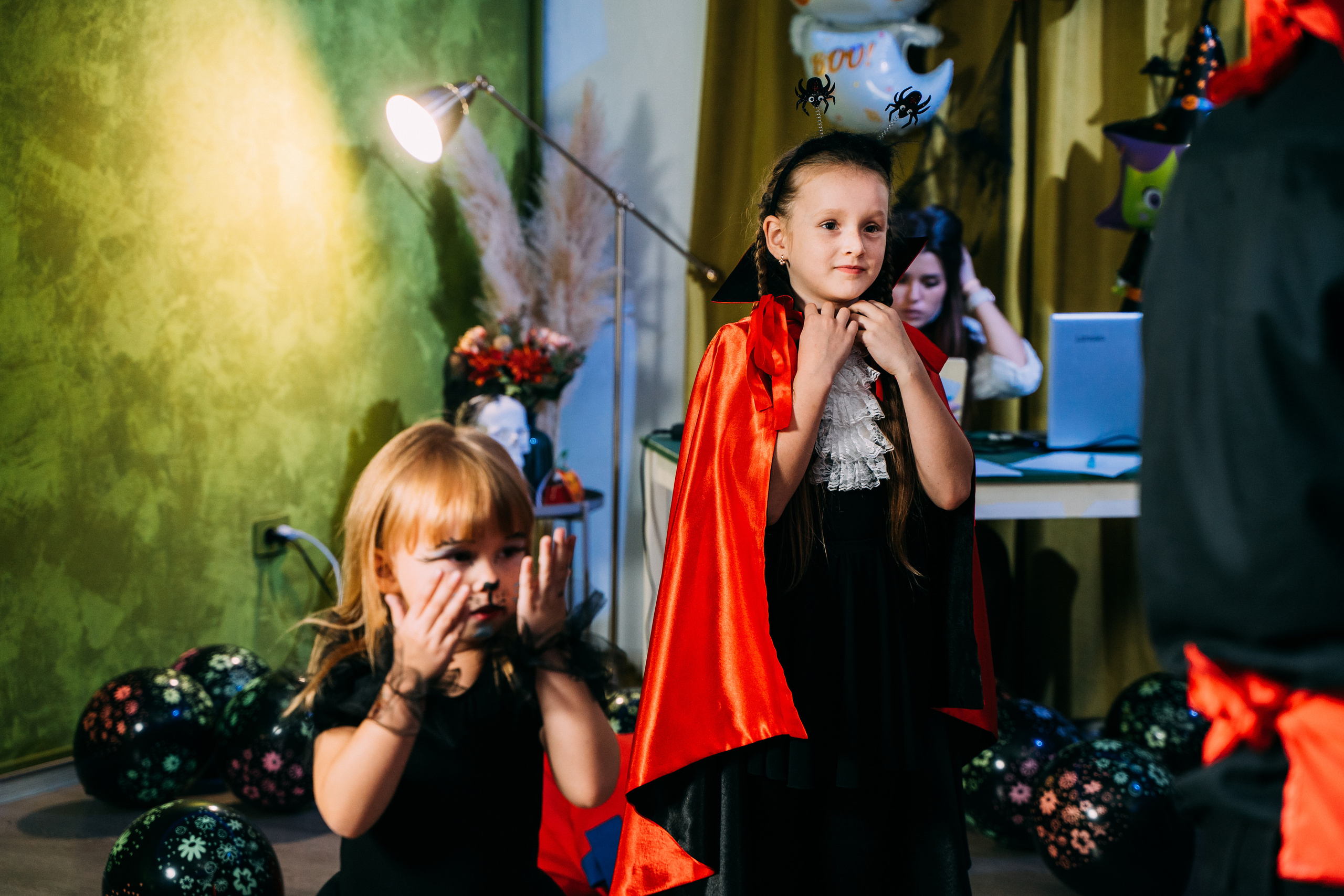 Вечеринка Хэллоуин в студии Green Family. Свадебный фотограф Кирилл Зейналов, Туапсе