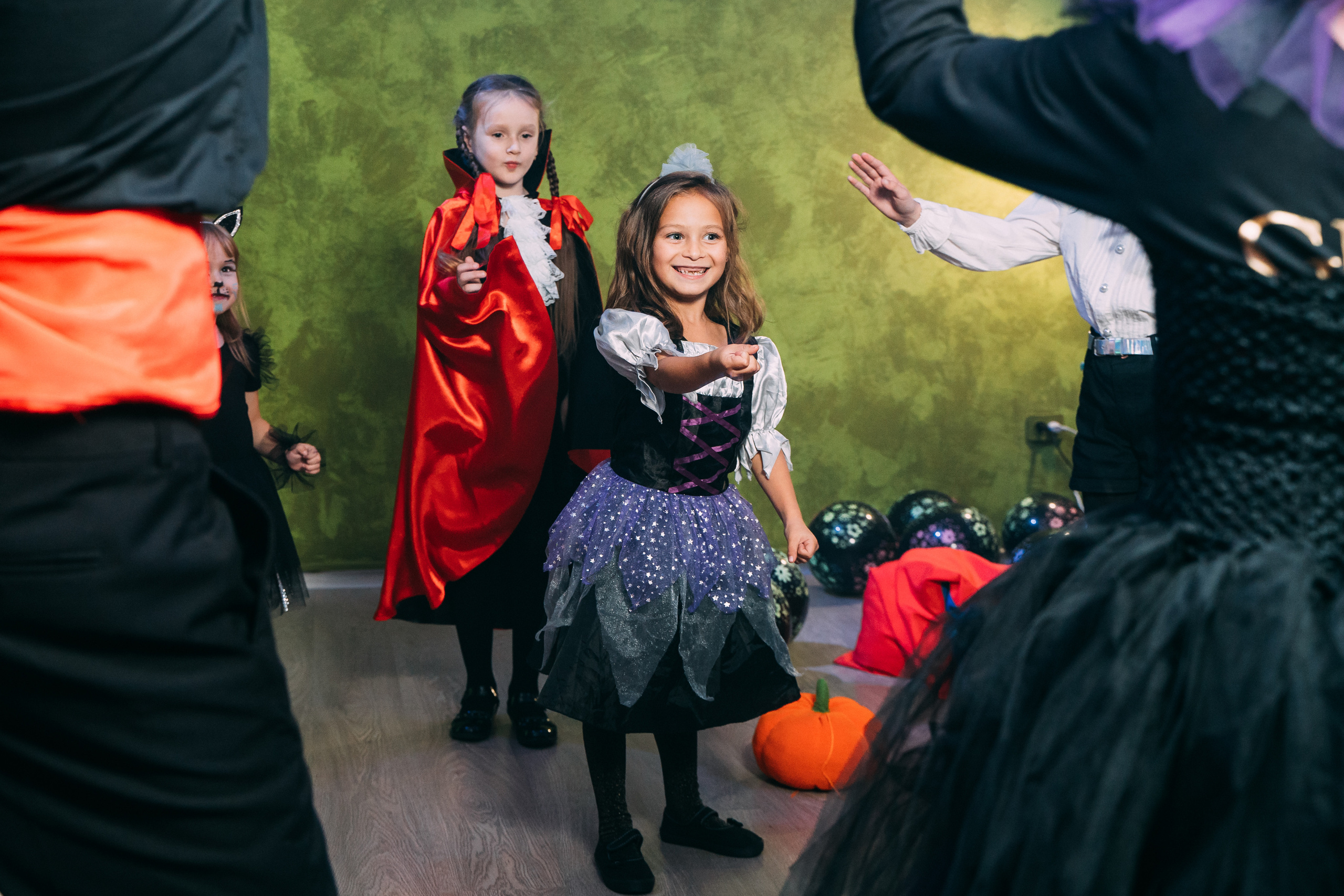 Вечеринка Хэллоуин в студии Green Family. Свадебный фотограф Кирилл Зейналов, Туапсе