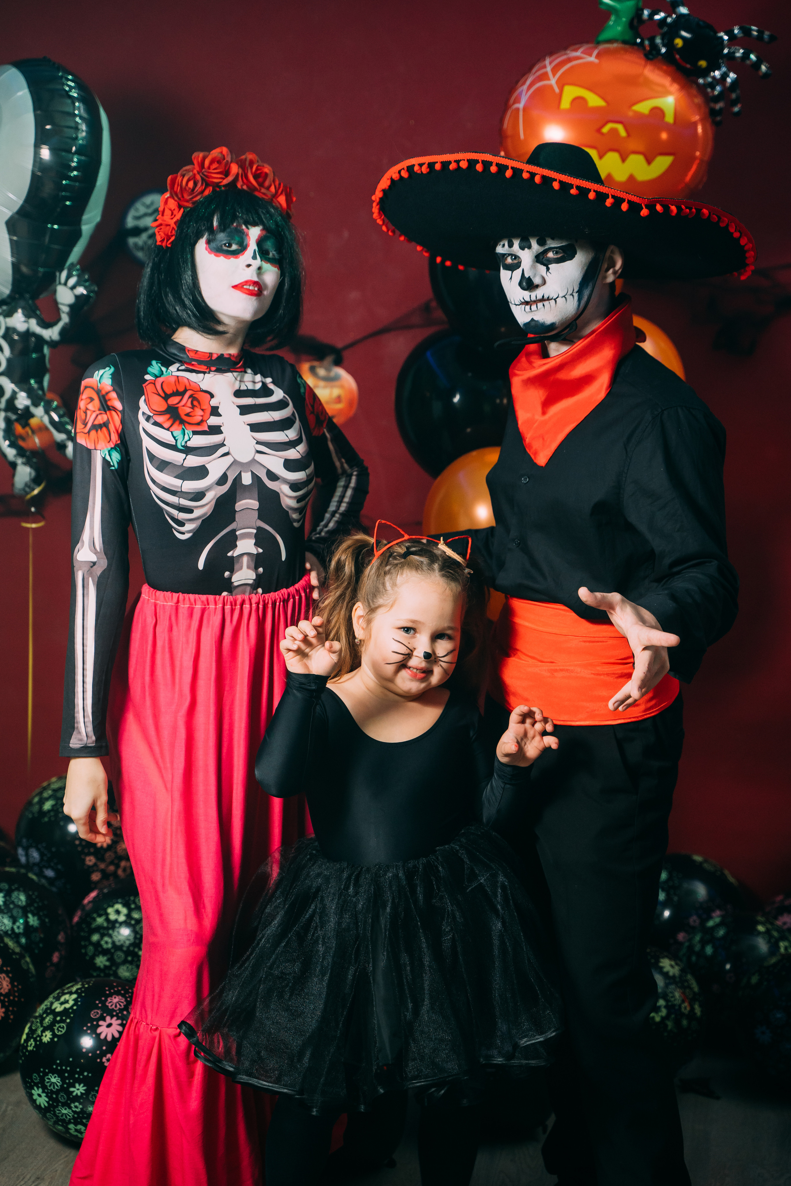 Вечеринка Хэллоуин в студии Green Family. Свадебный фотограф Кирилл Зейналов, Туапсе