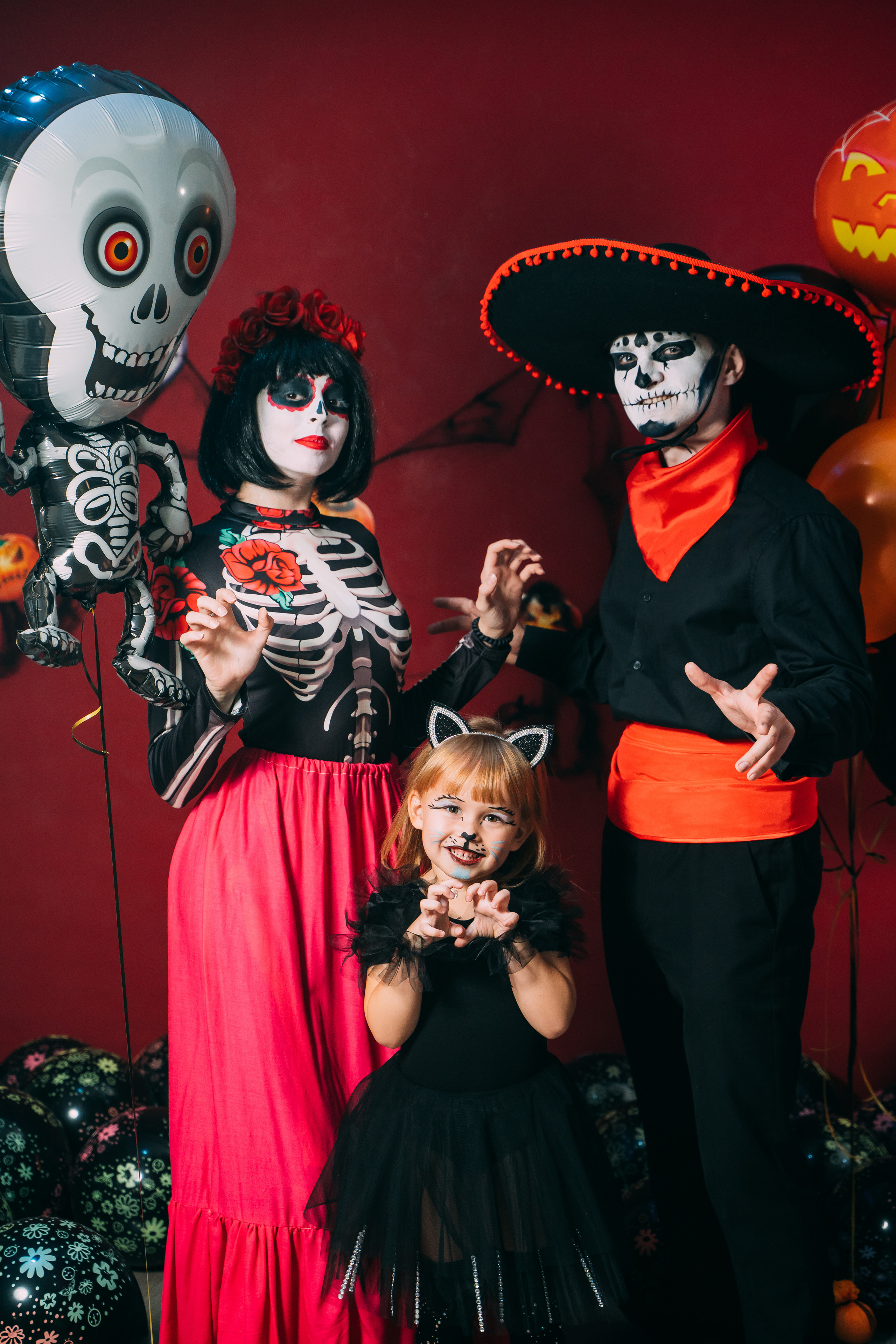 Вечеринка Хэллоуин в студии Green Family. Свадебный фотограф Кирилл Зейналов, Туапсе