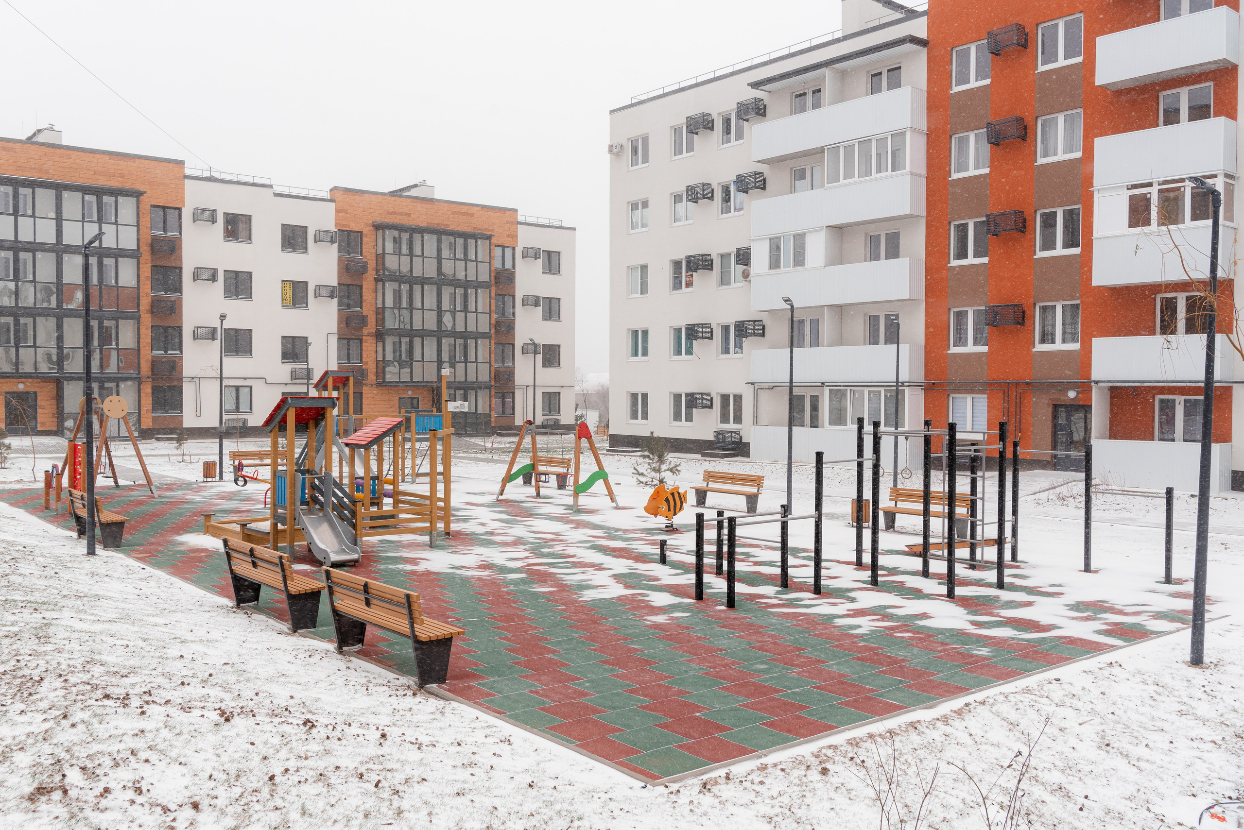 Зимняя съёмка улиц Родниковой Долины. Фотограф в Волгограде и Волжском Александр Горбань