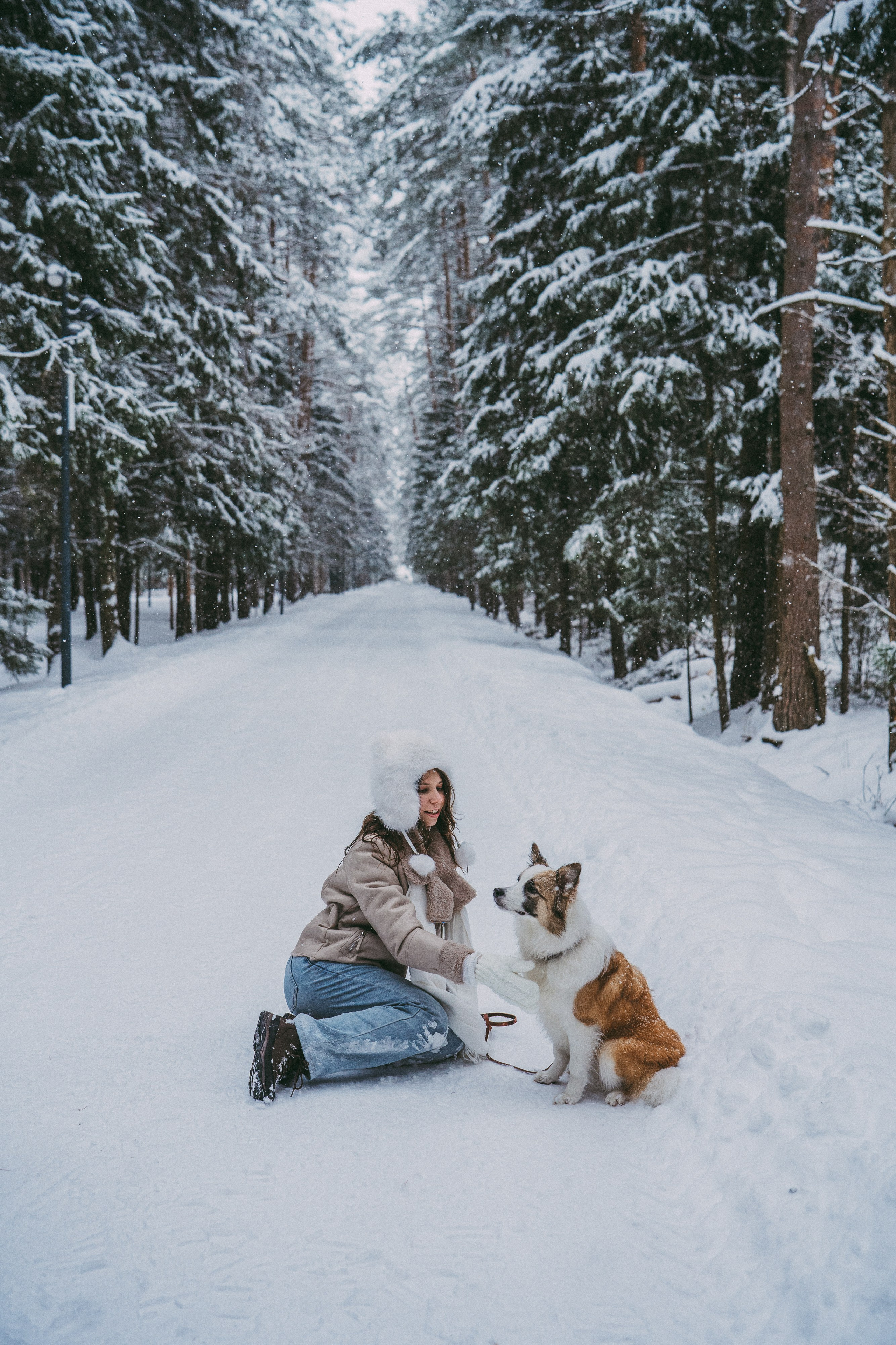Катя, Анатолий и Елай. Фотограф анималист в Москве и Санкт-Петербурге Свиридова Анна