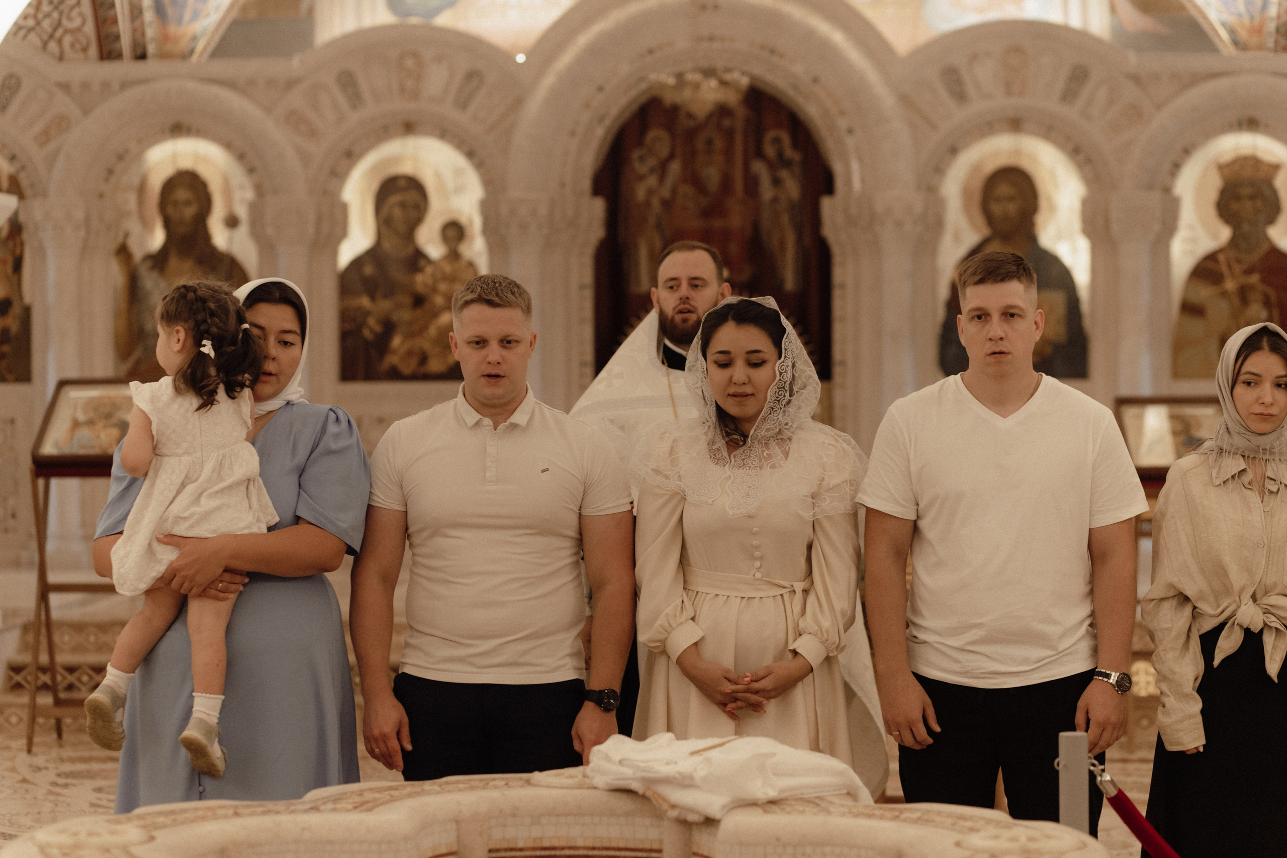 Крещение Киры. Семейный и свадебный фотограф в Челябинске Мария Леонтьева