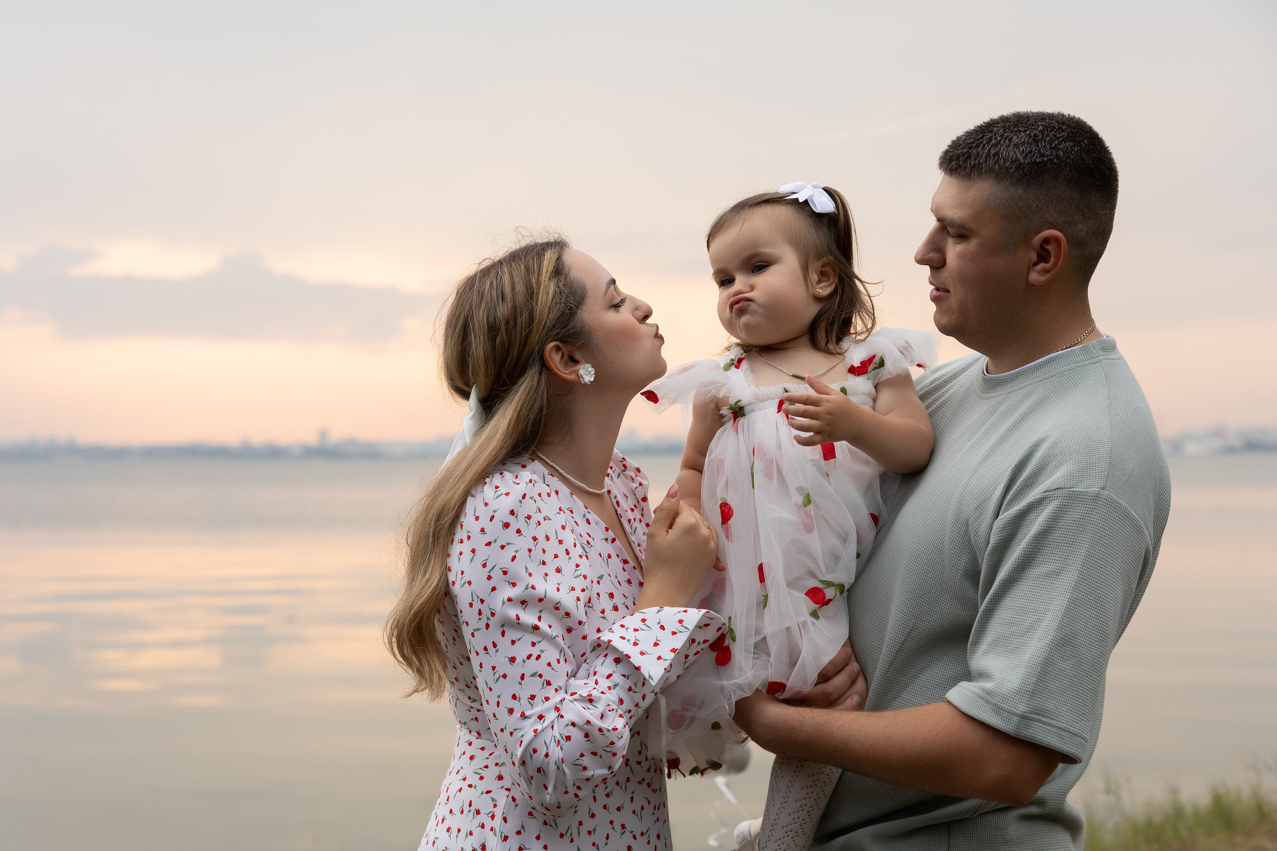 Денис, Наталья и София. Семейный и свадебный фотограф в Челябинске Мария Леонтьева