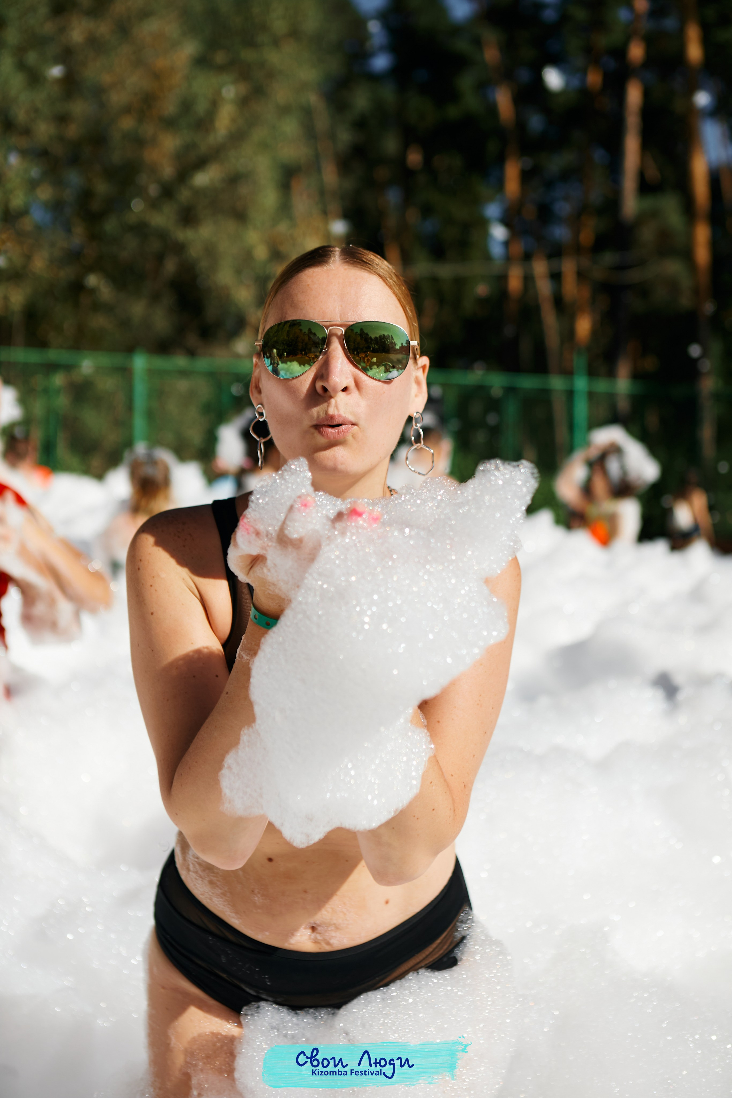Foam party. Свадебный фотограф