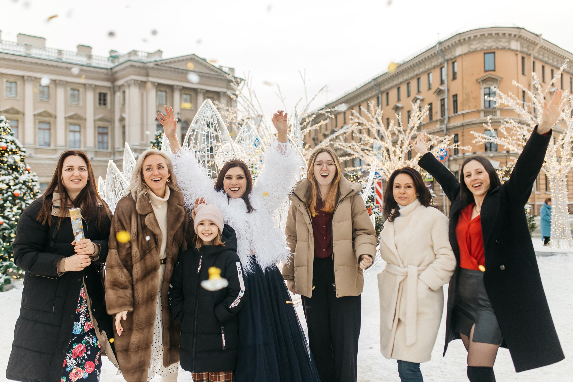 Портфолио в стиле девичника