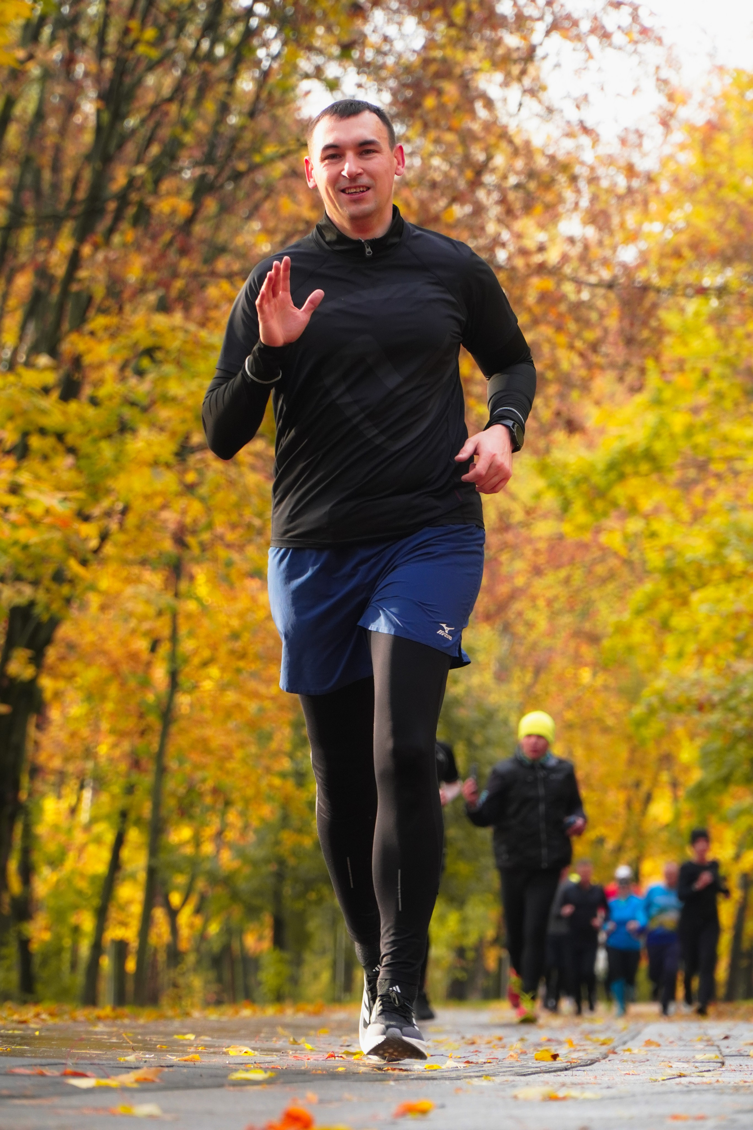 5 вёрст Наташинский 11 октября 2025. Роман Капилюшов. Бег. Фото. Видео. г. Люберцы