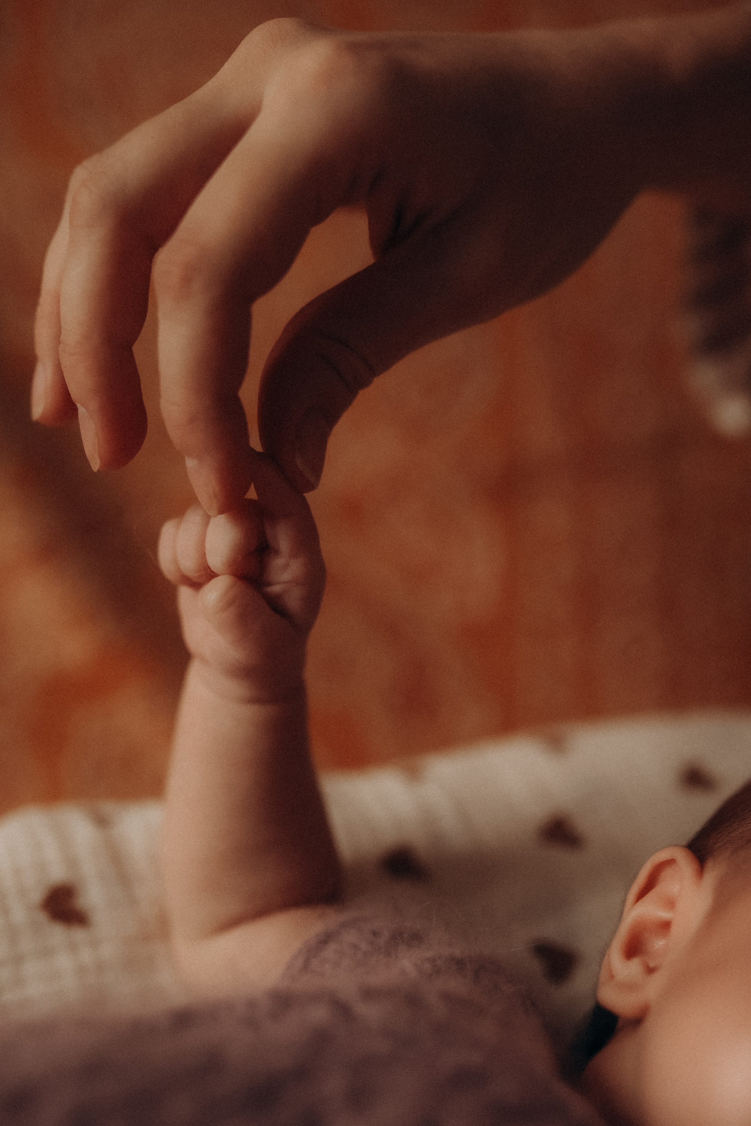 Первая фотосессия крошки Василисы. Семейный фотограф в Москве и Люберцах Юлия Гуськова