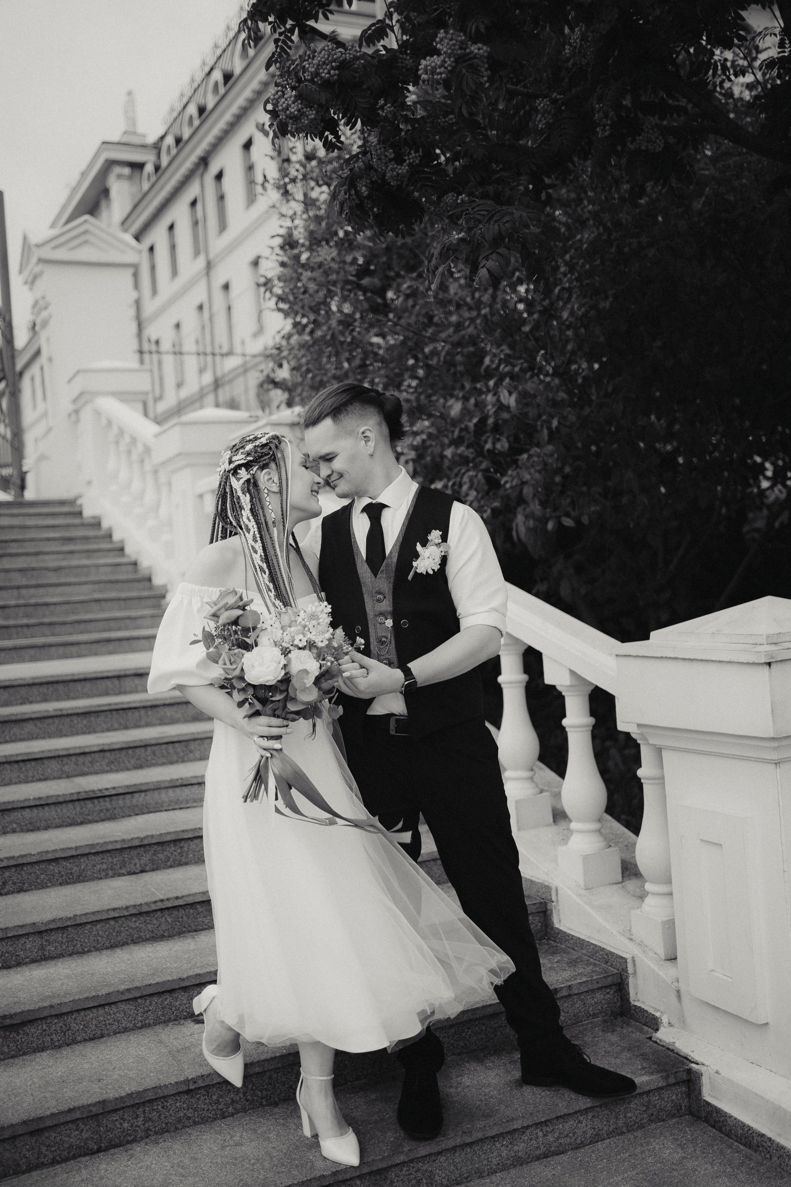 Женя и Рита, свадебная прогулка по Казани. Портретный фотограф в Казани, Красной Поляне и Сочи Анна Кузнецова