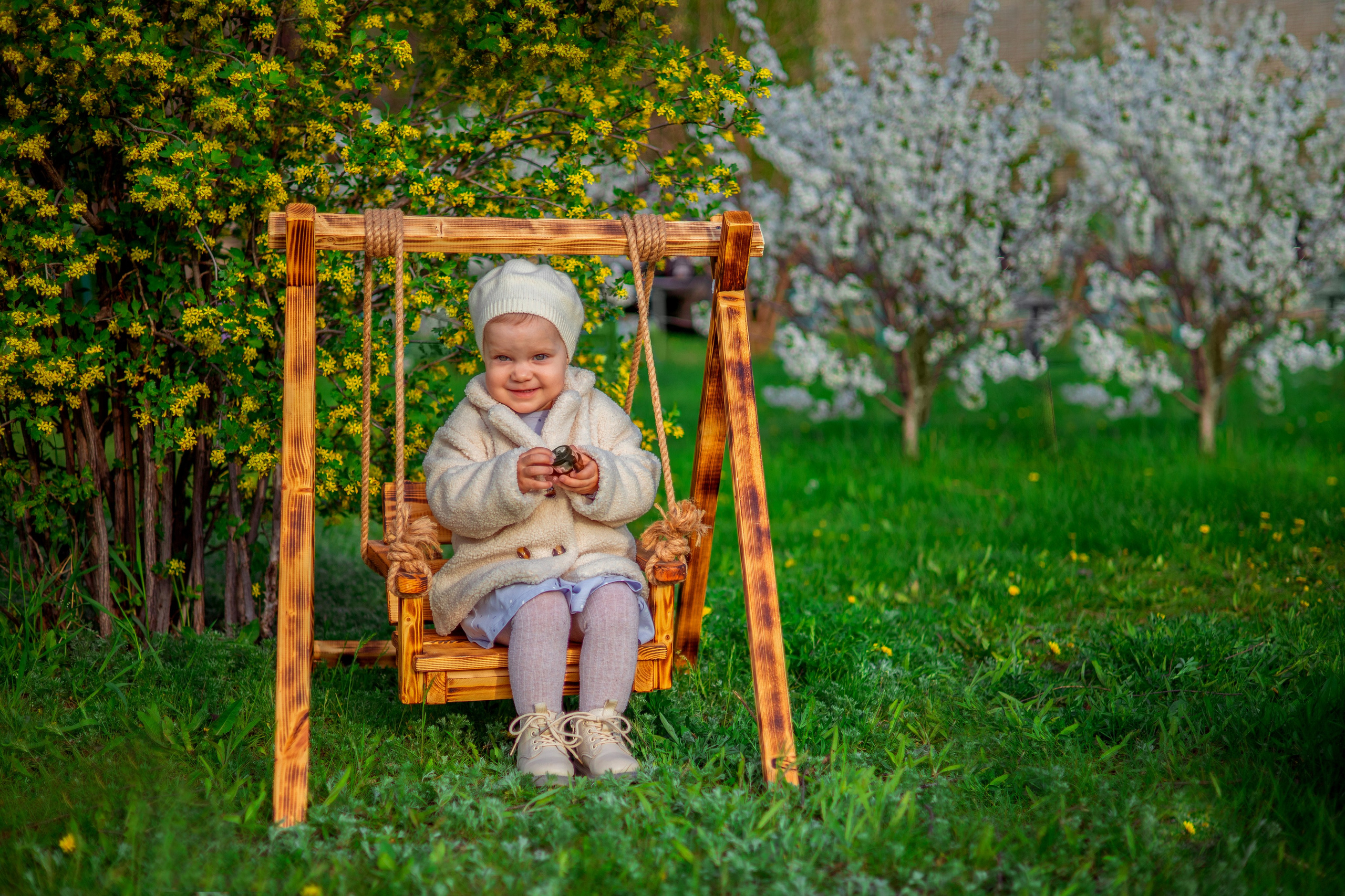 Полина качели. Семейный и детский фотограф в Михайловке Татьяна Лестьева