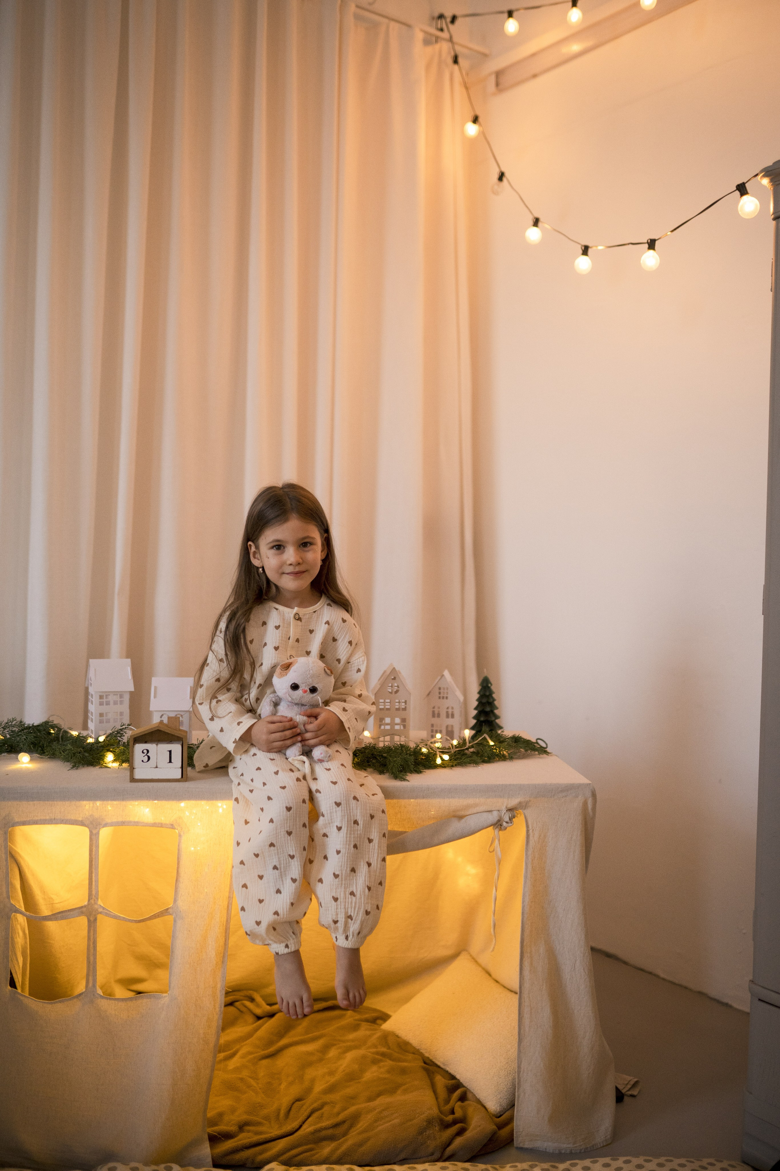 Новогодняя фотосессия в студии г. Владимир. Семейный фотограф в Суздале Елена Кузнецова