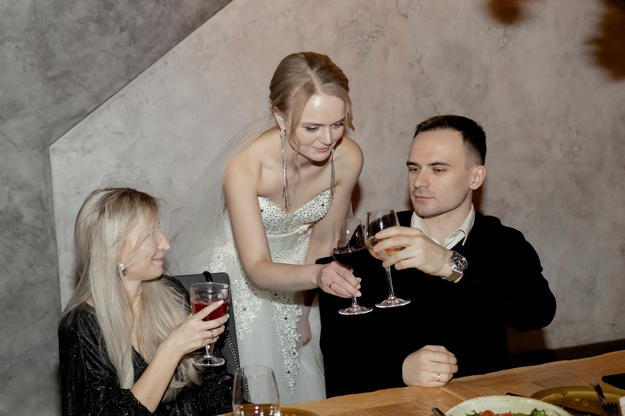 Репортаж свадебного вечера. Свадебный фотограф Александра Попова