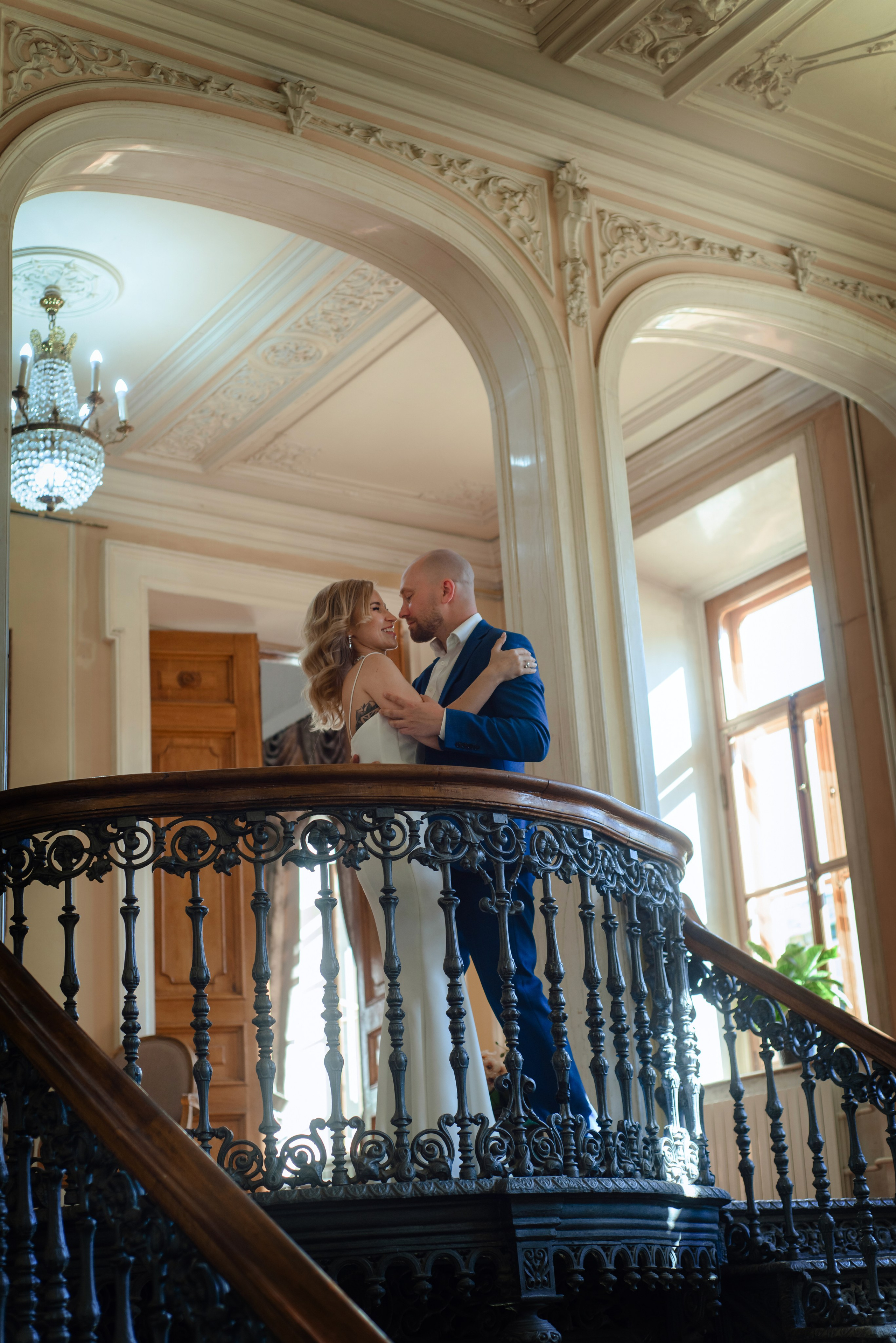 Свадьба в библиотеке Пушкина. Фотограф Диана Вальтер