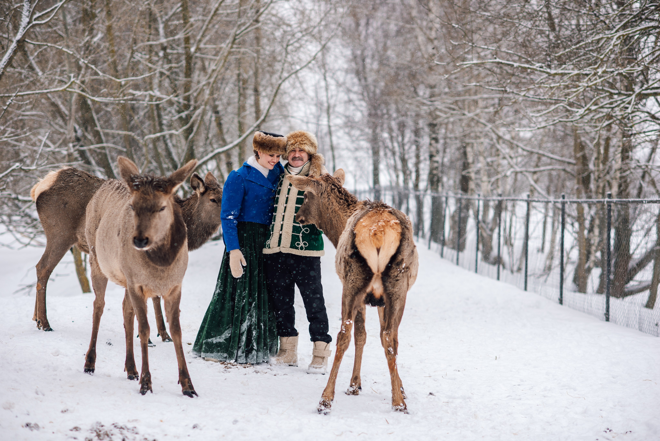 Зимняя парфорсная охота. Фотограф Диана Вальтер