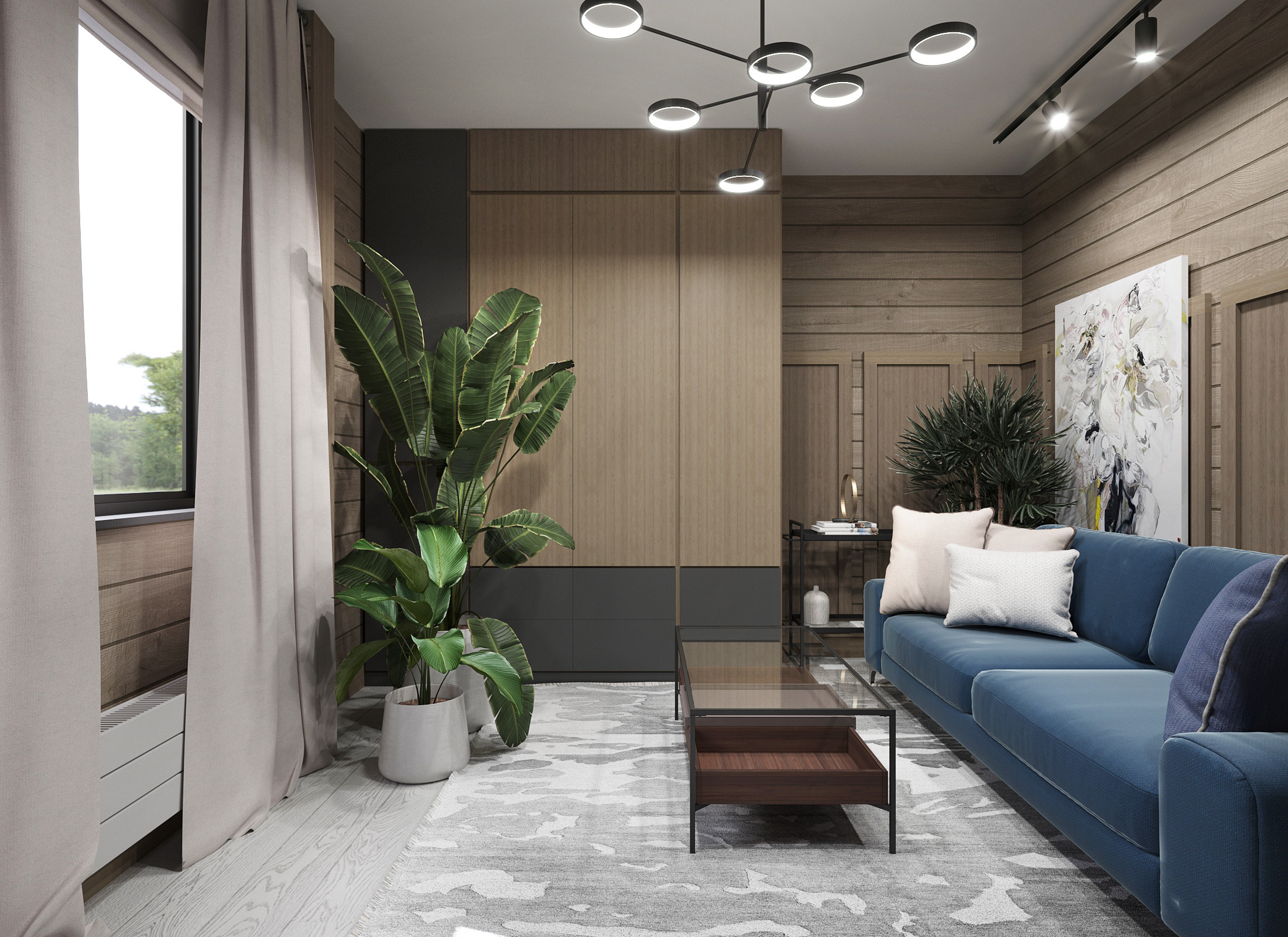 Загородный дом А. Дизайн интерьеров Краснодар