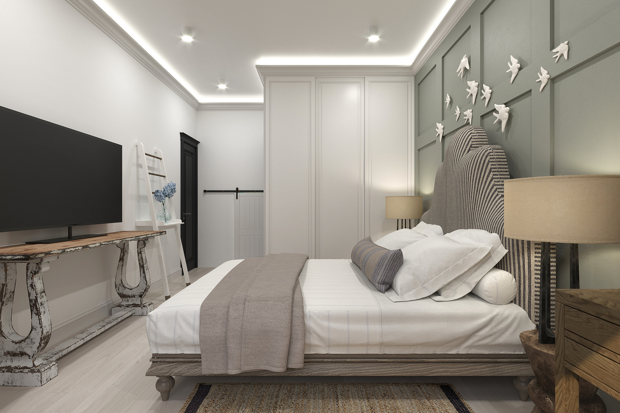 Таунхаус Сочи. Дизайн интерьеров Краснодар