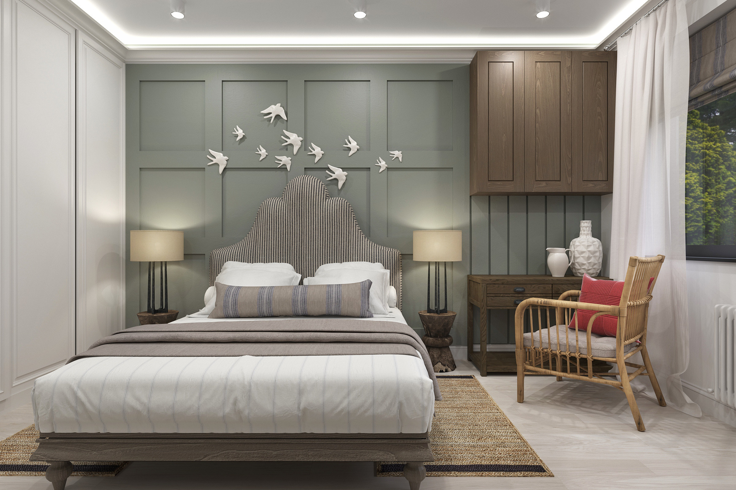 Таунхаус Сочи. Дизайн интерьеров Краснодар