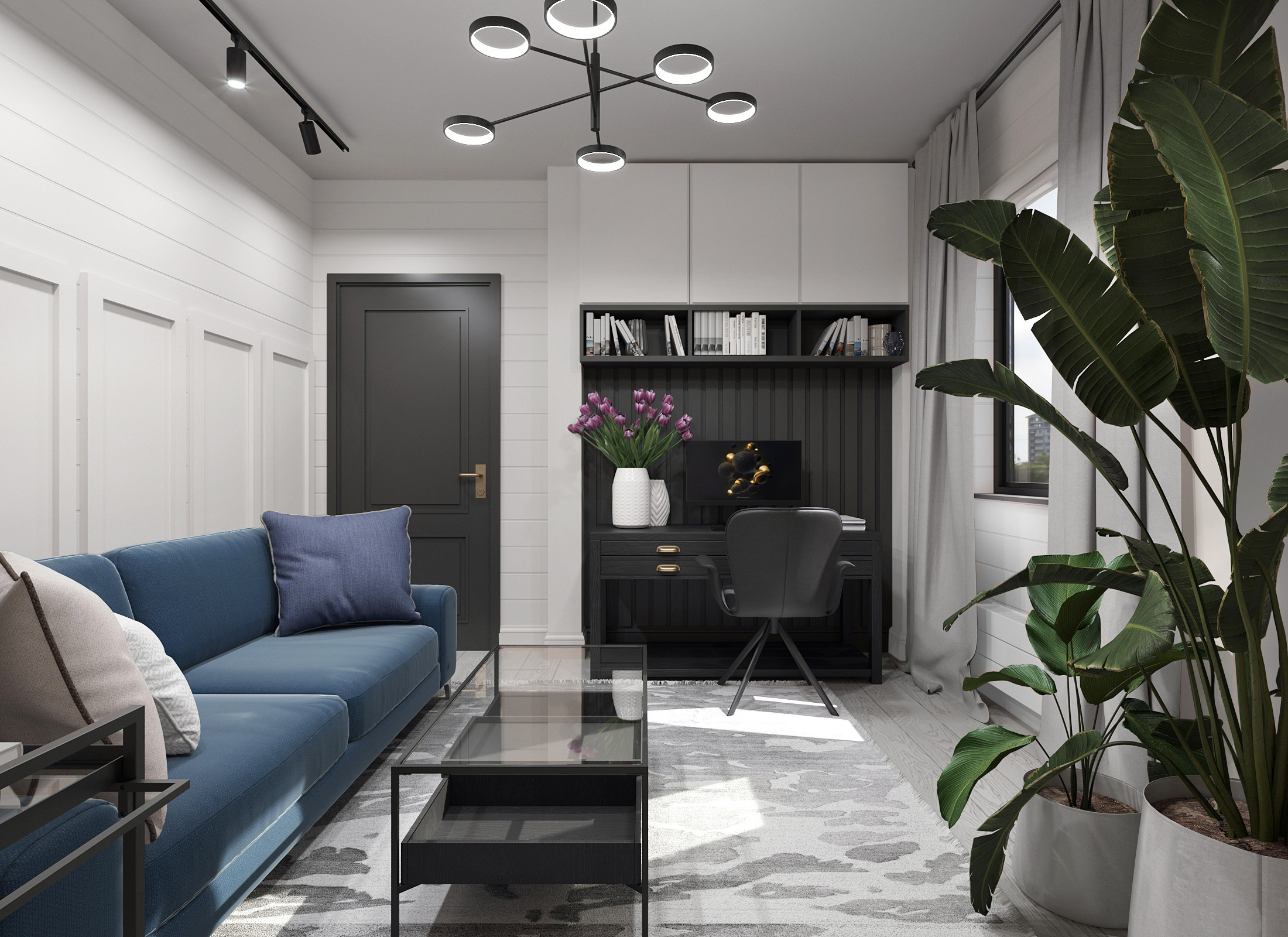 Загородный дом А. Дизайн интерьеров Краснодар