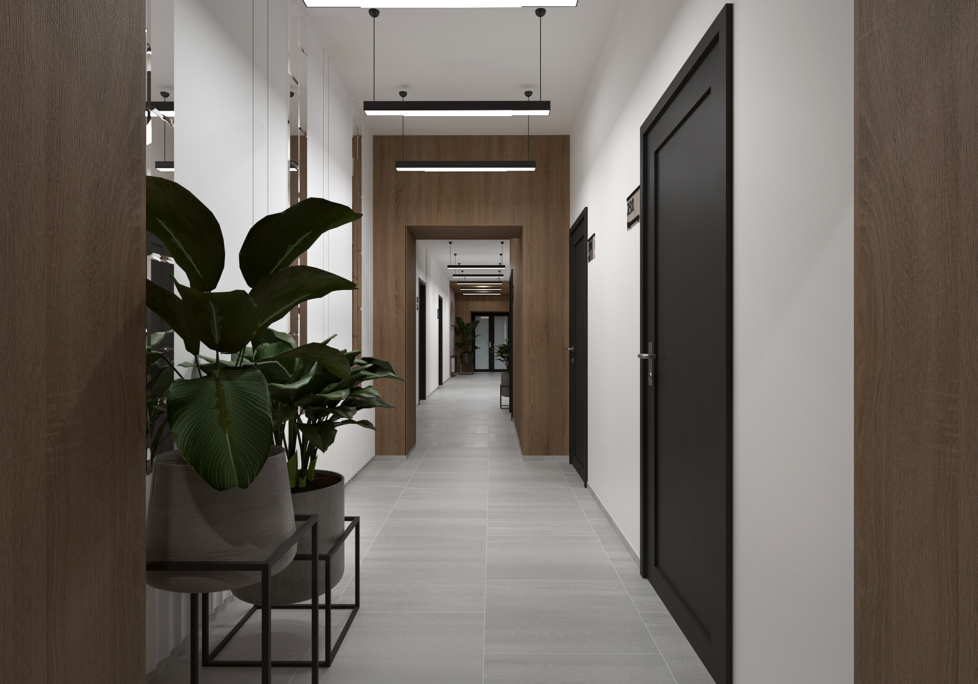 Спа салон Samsara 2этаж. Дизайн интерьеров Краснодар