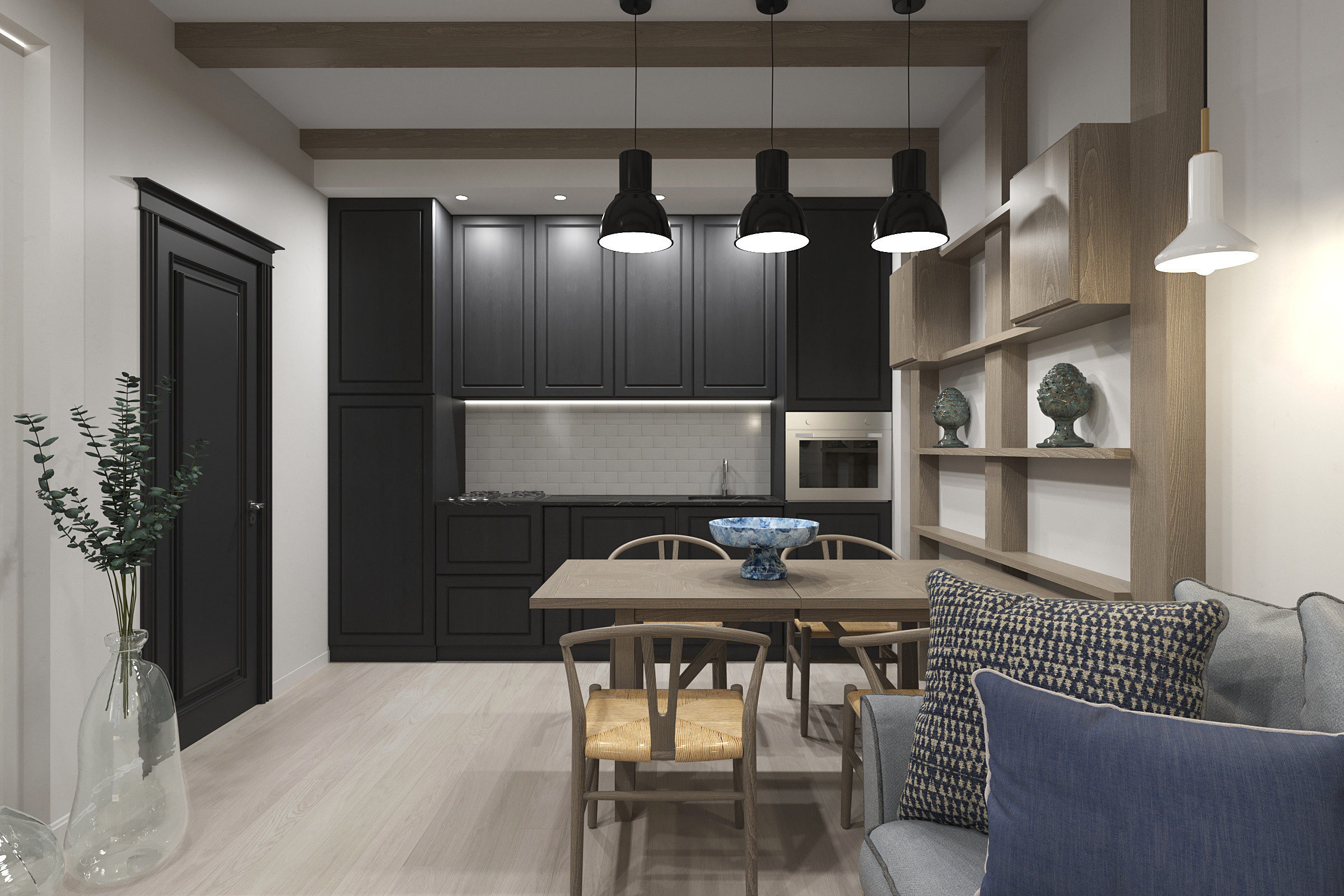 Таунхаус Сочи. Дизайн интерьеров Краснодар