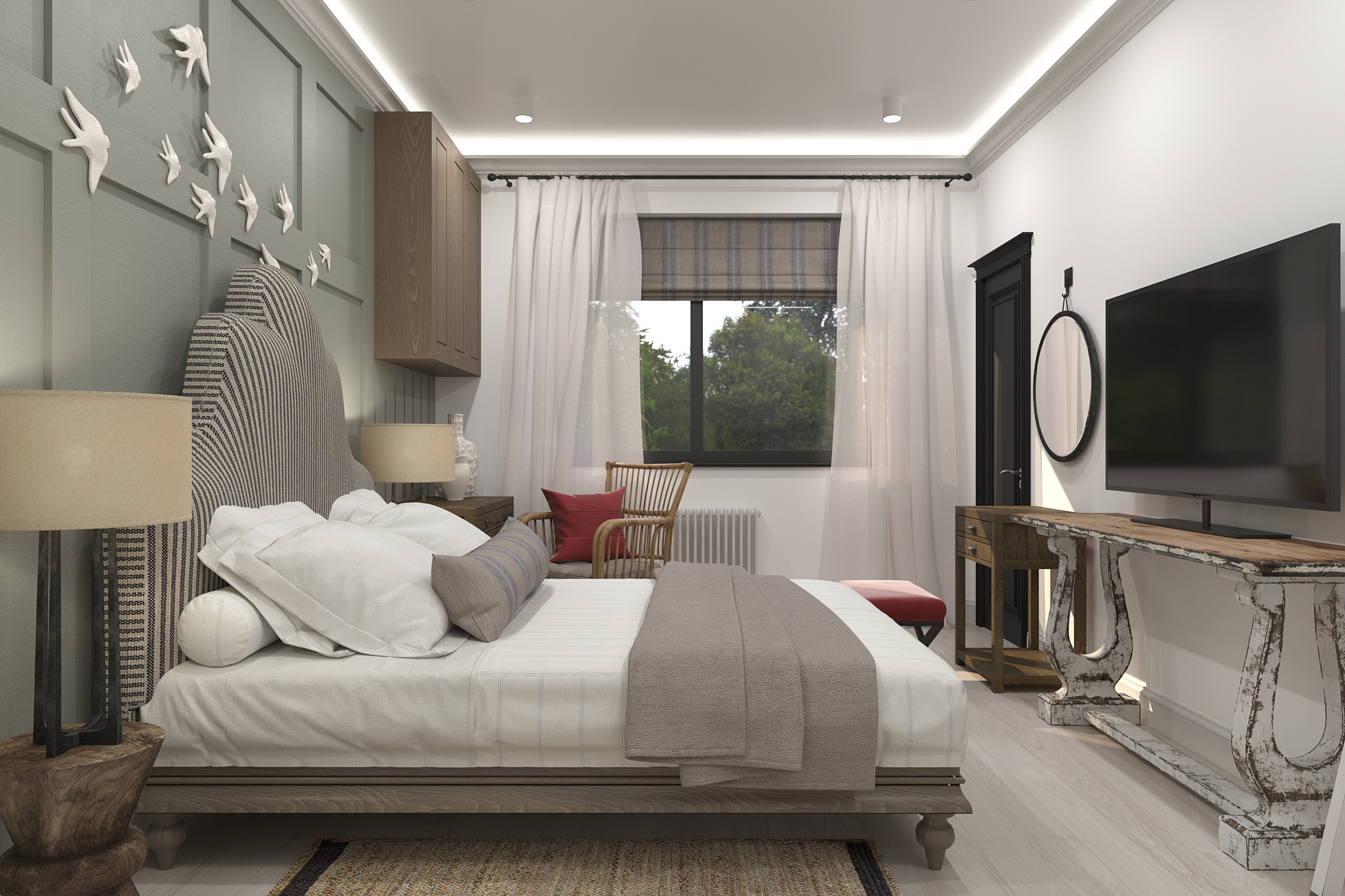 Таунхаус Сочи. Дизайн интерьеров Краснодар