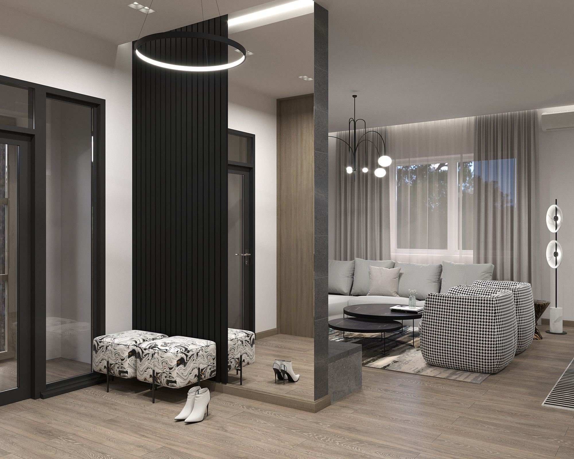 Коттедж Н. Дизайн интерьеров Краснодар