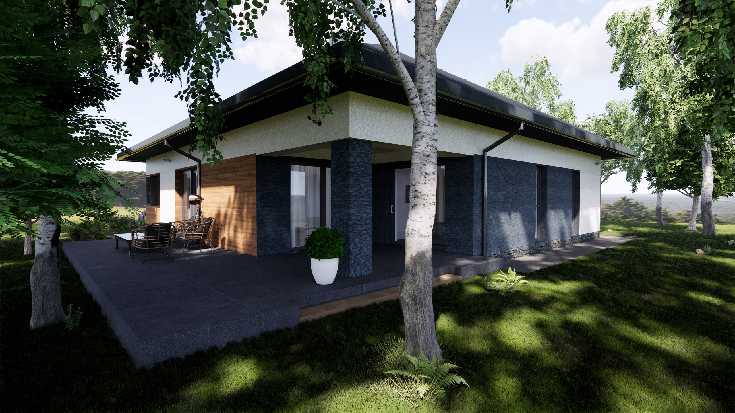 Коттедж П. Дизайн интерьеров Краснодар