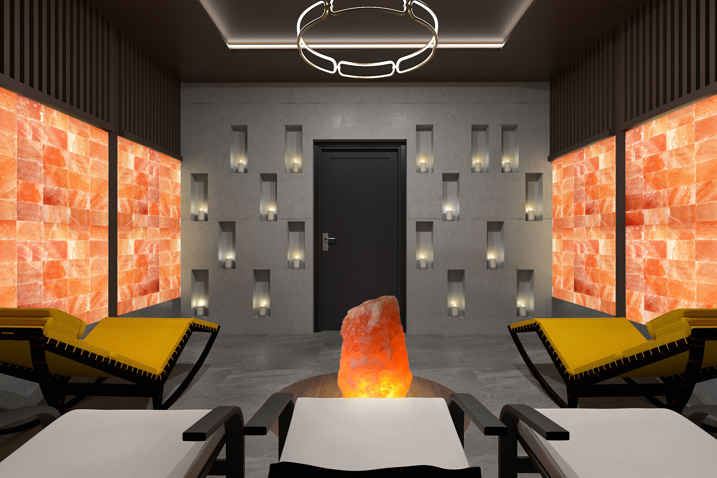 Спа салон Samsara 1этаж. Дизайн интерьеров Краснодар