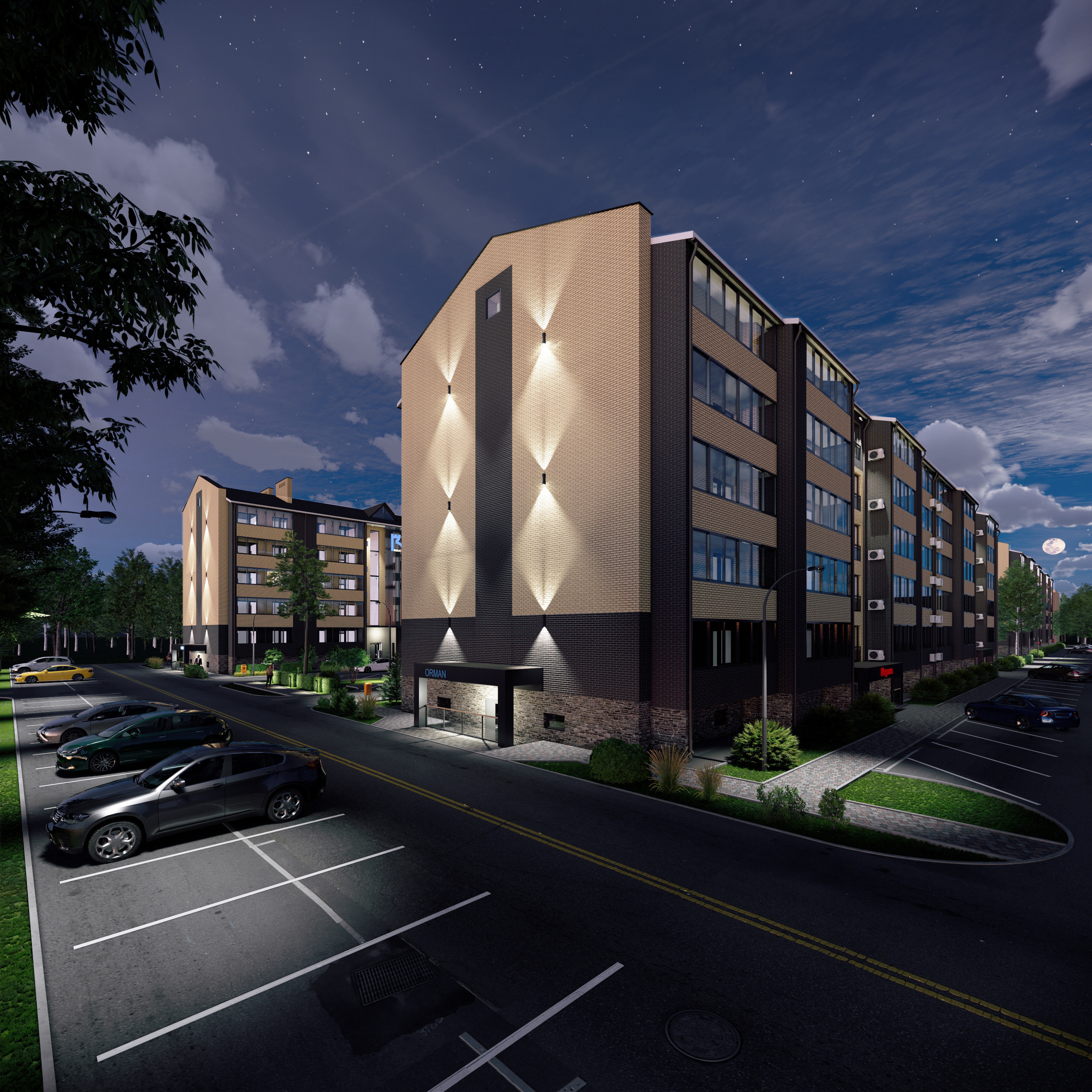 ЖК Рибат. Дизайн интерьеров Краснодар