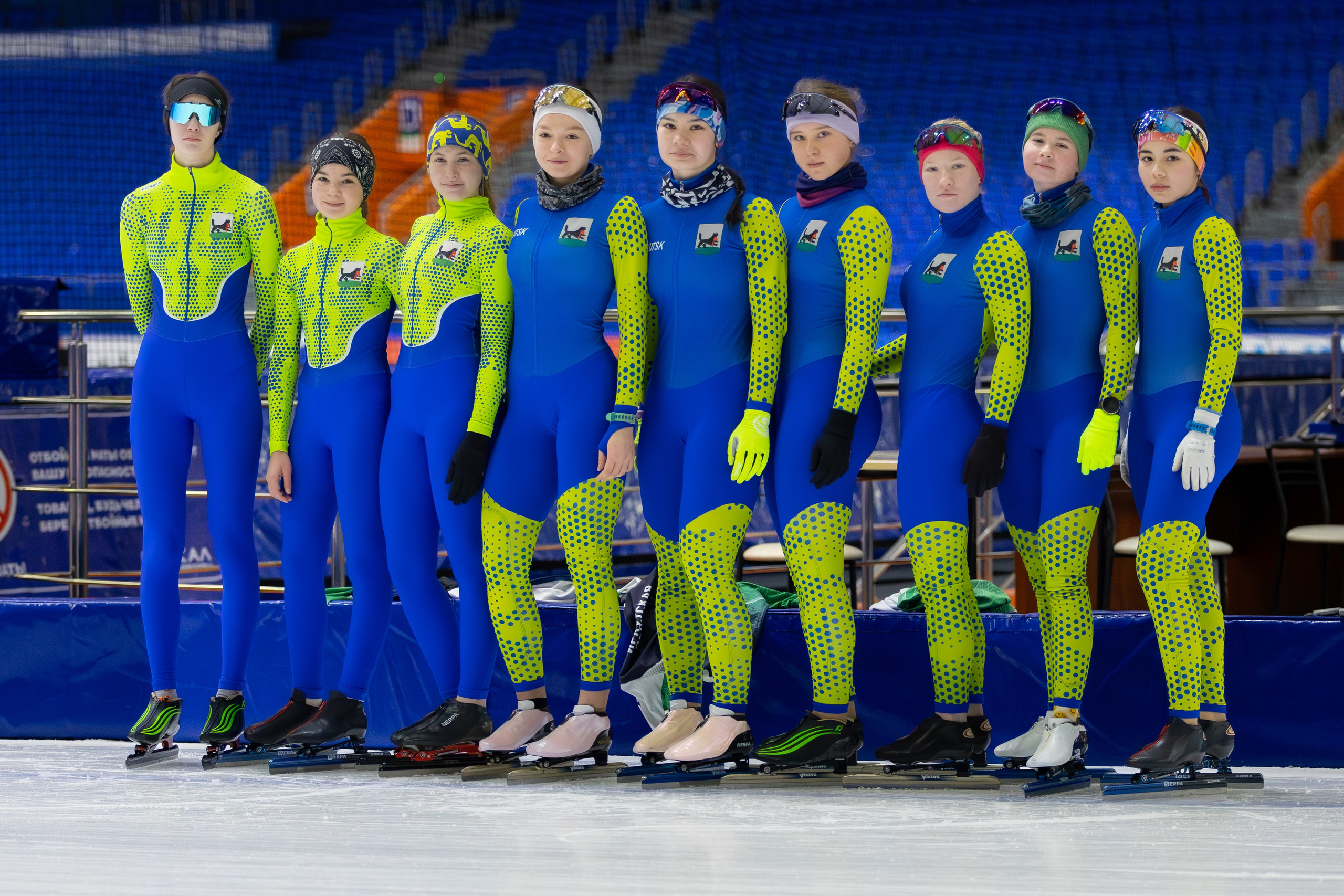 Тренировки. Конькобежный спорт. Иркутск, 2026. Спортивная съемка Мария Царфати