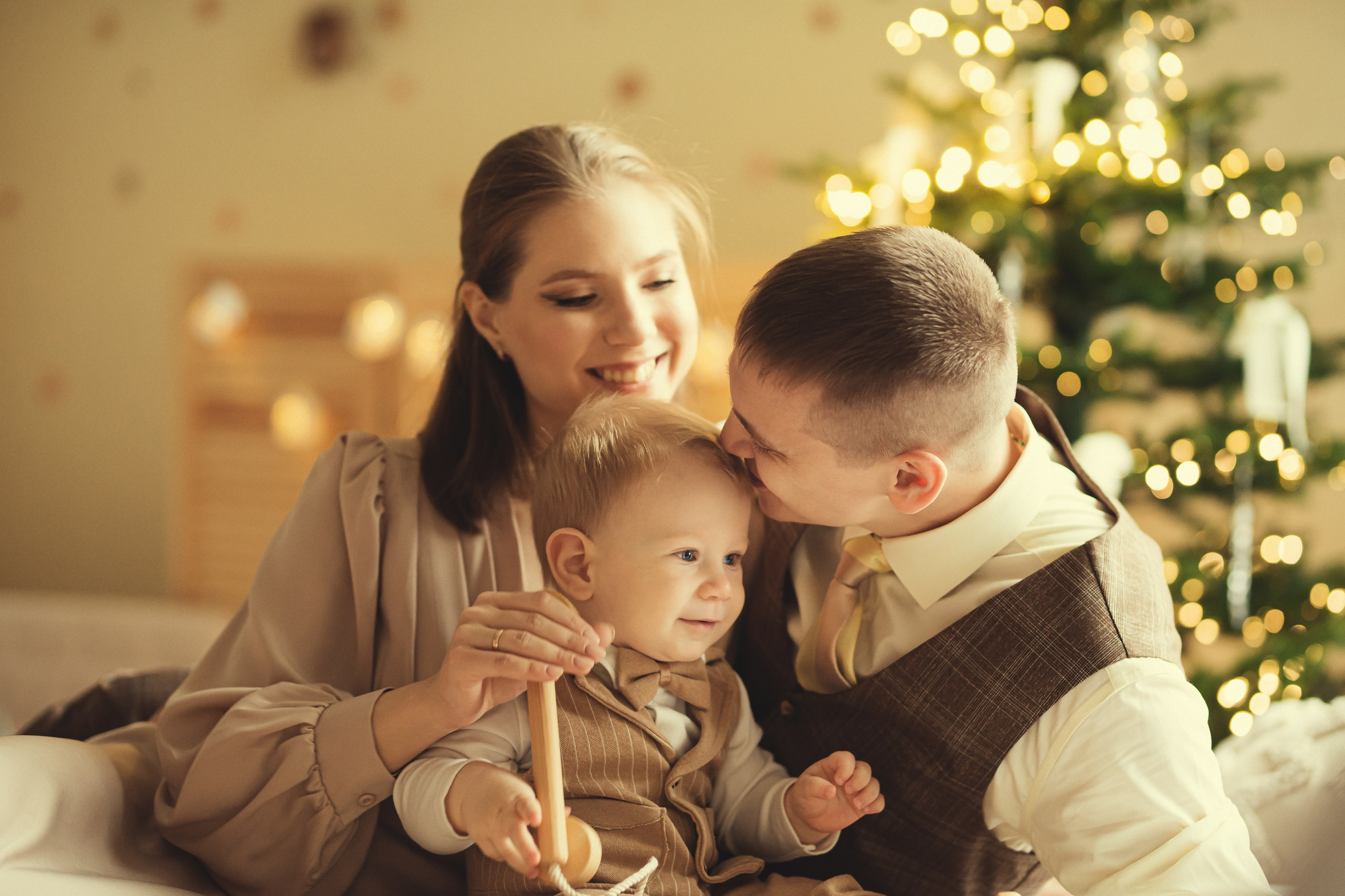 Костя, Яна и Арсений. Фотограф Таинств Крещения и Венчания в г. Курске