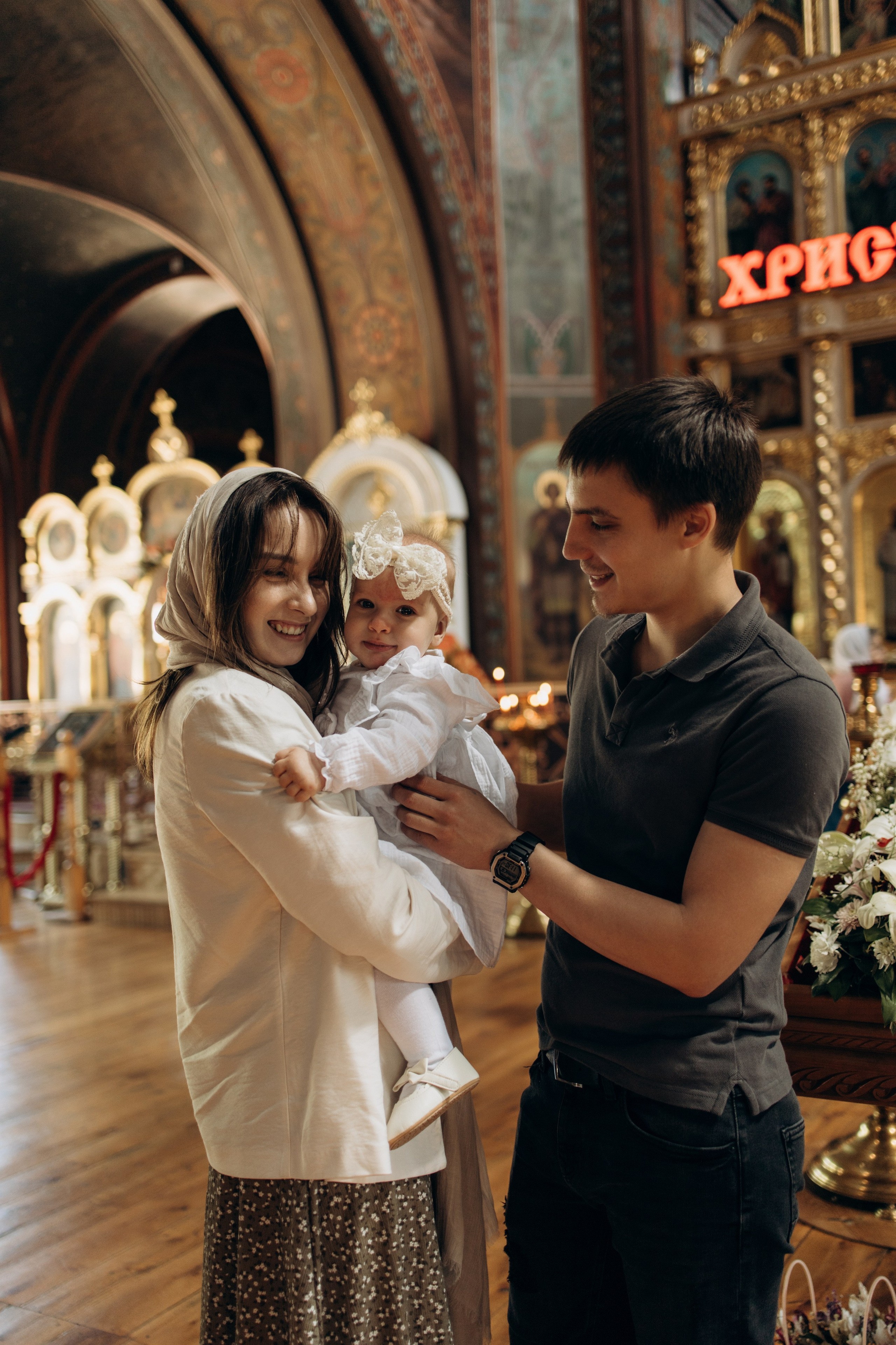 Крещение. Самый теплый фотограф в Краснодаре Рябоконь Ксения