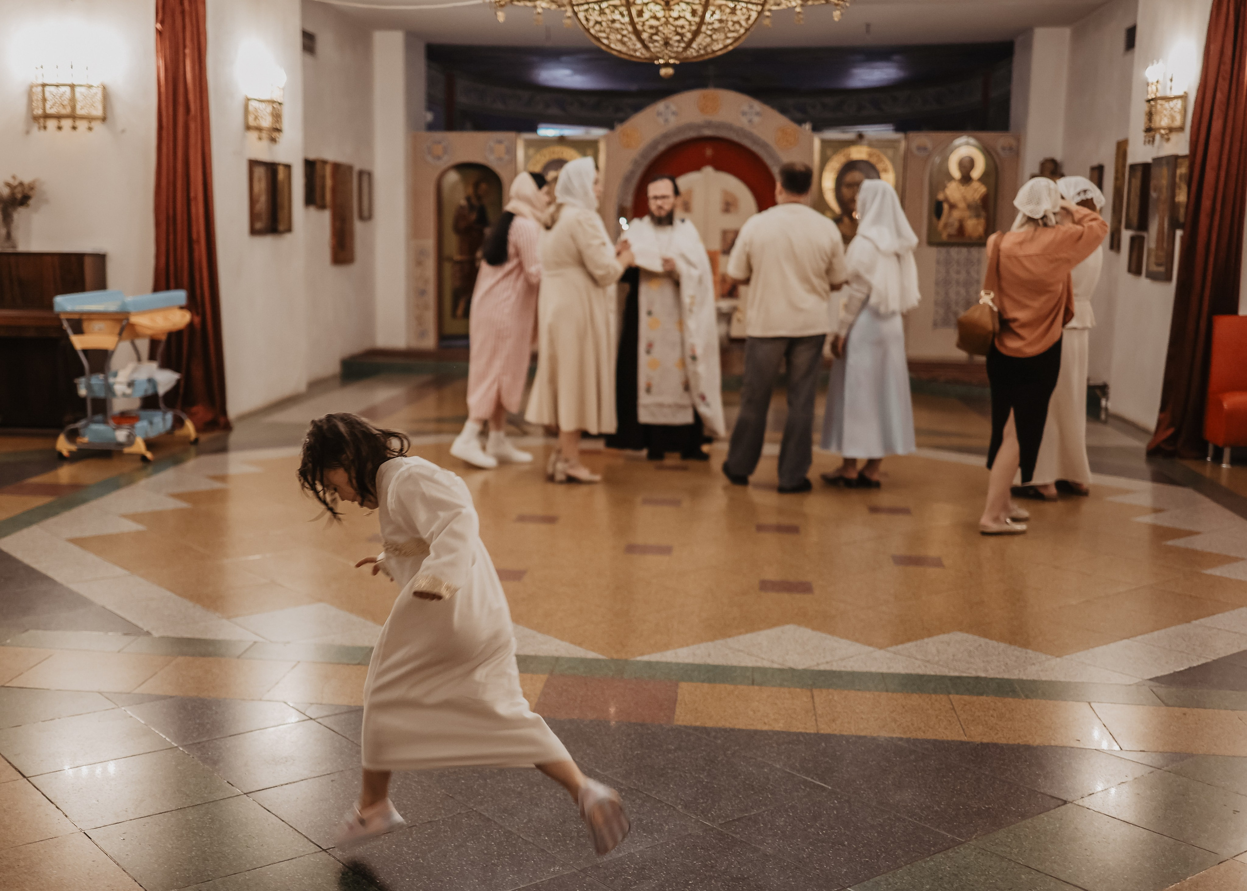 Крещение. Фотограф и видеограф в Москве Полина Абраменкова