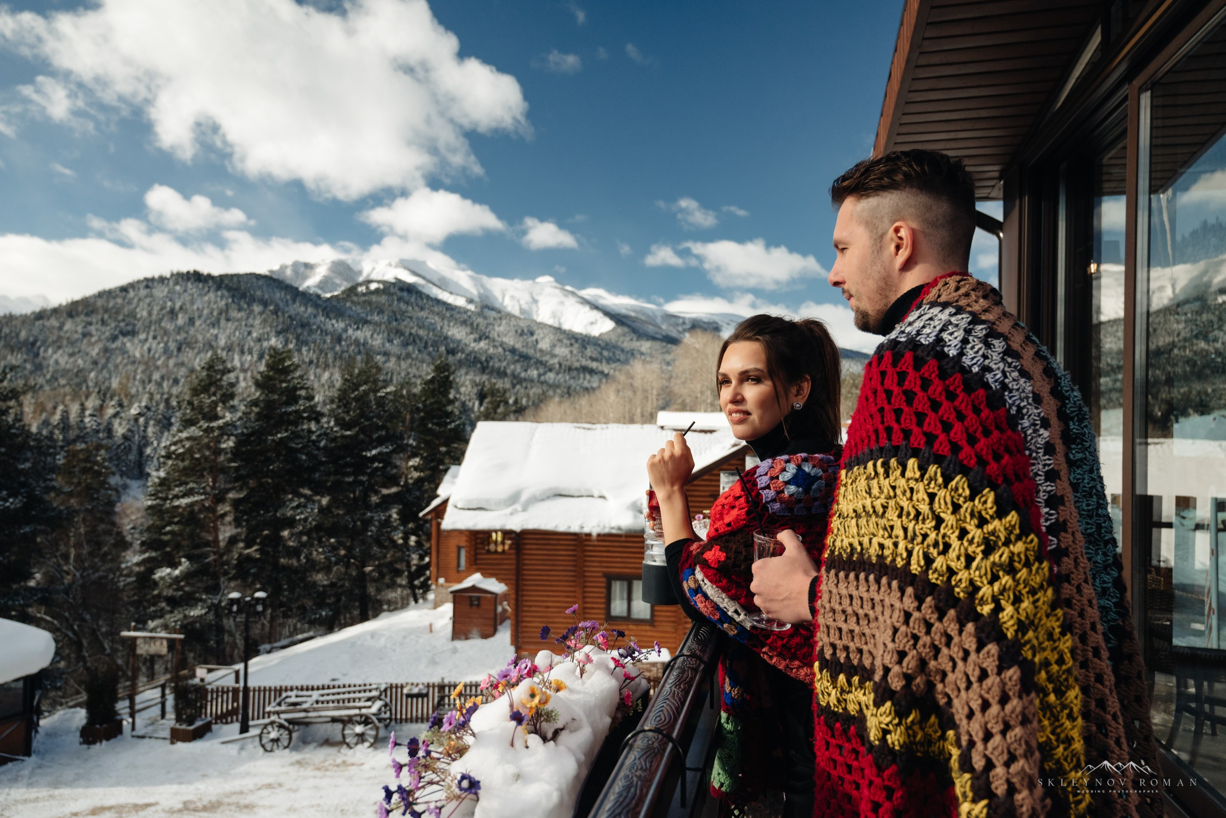 Прогулка Дарьи и Артема в горах Архыза. Свадебный и travel фотограф в Волгограде, Сочи, Домбае, Европе