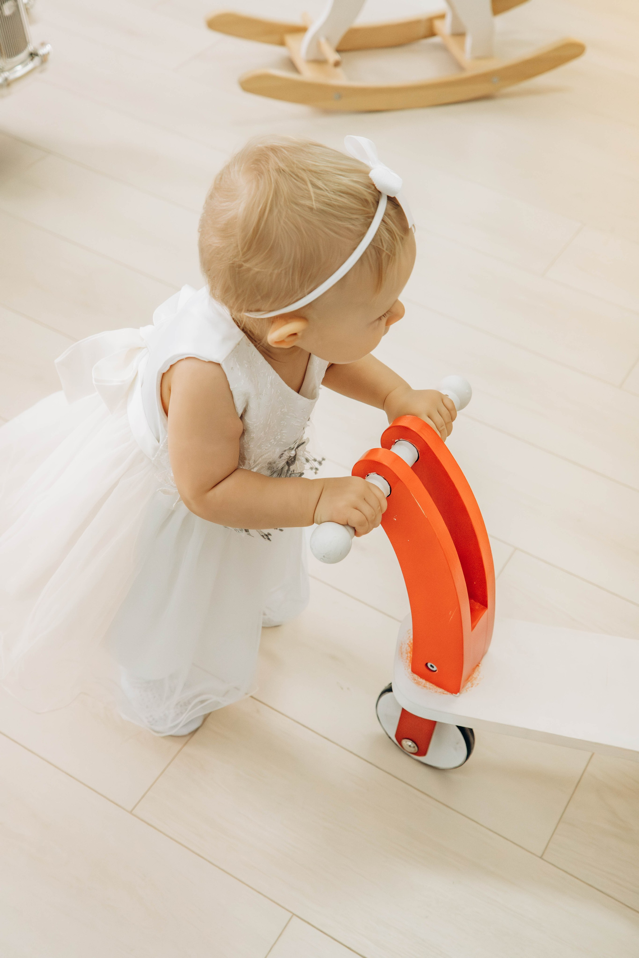 Съемка на годик малышки. Студия «LuLu». Фотограф Москва Валерия Веденина