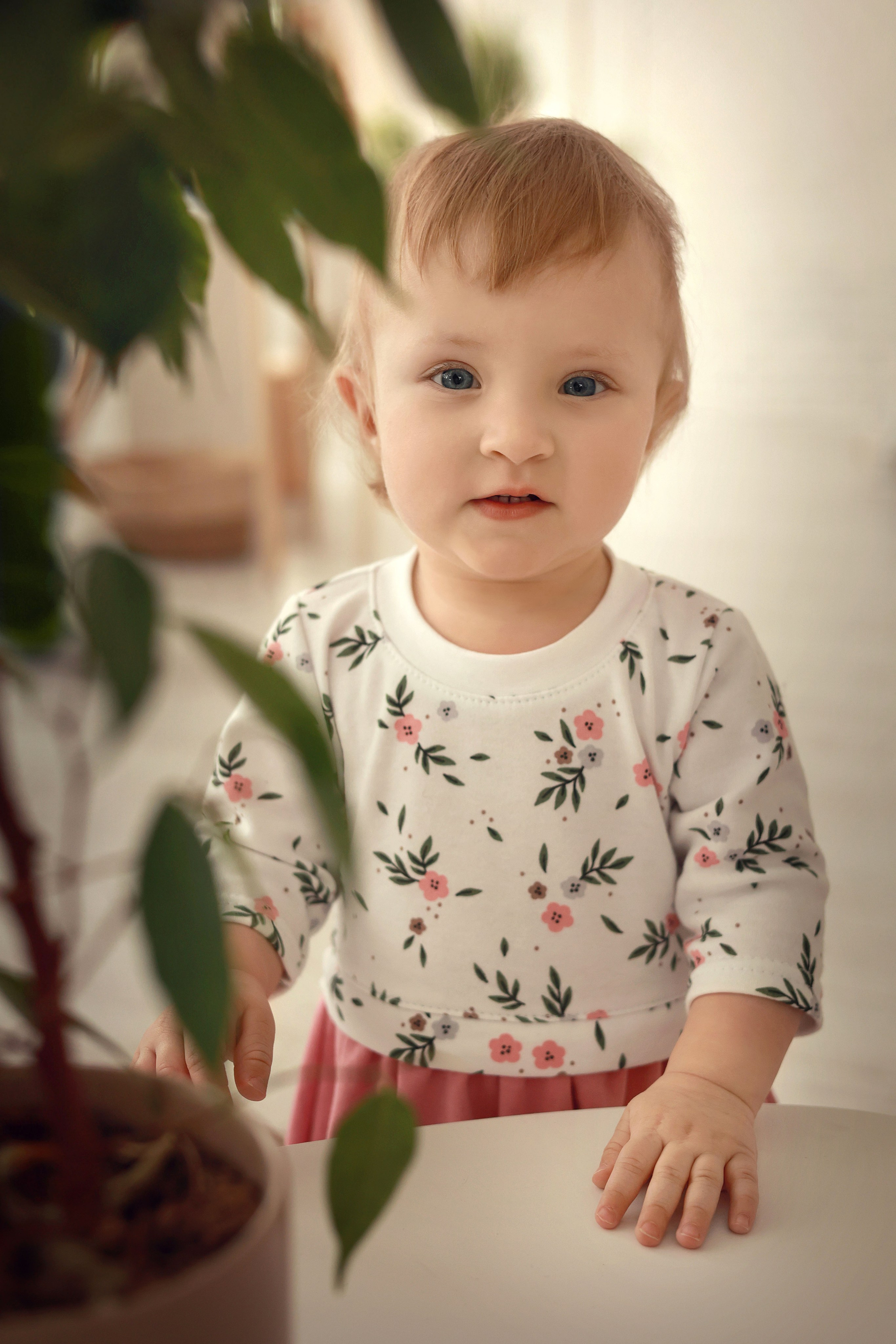 Таечке 1 годик (фотостудия ОКНА). Семейный и детский фотограф в Перми Мария Карабатова