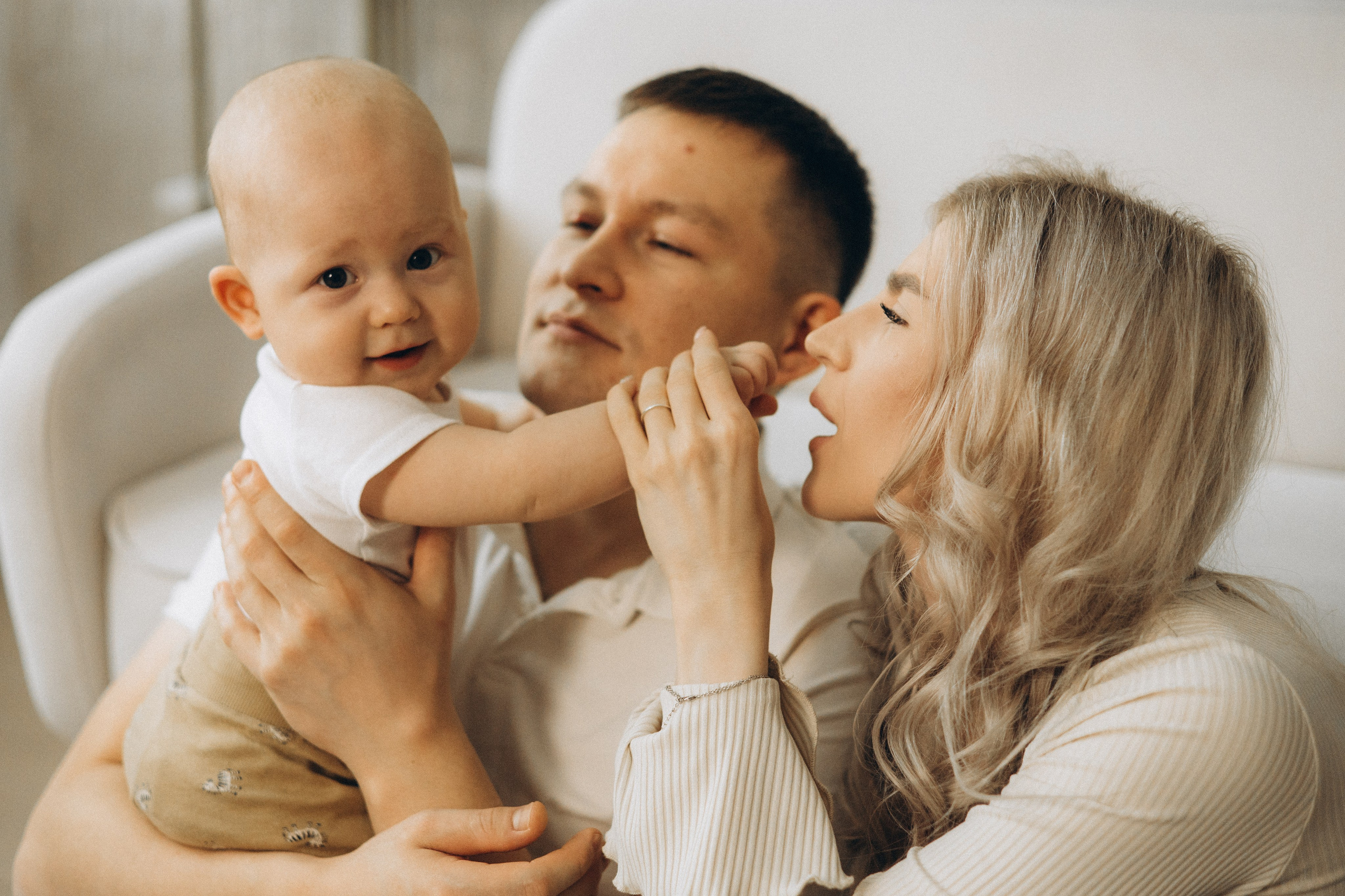 Семейная фотосессия с малышом. Семейный фотограф в Ижевске Даша Денисова