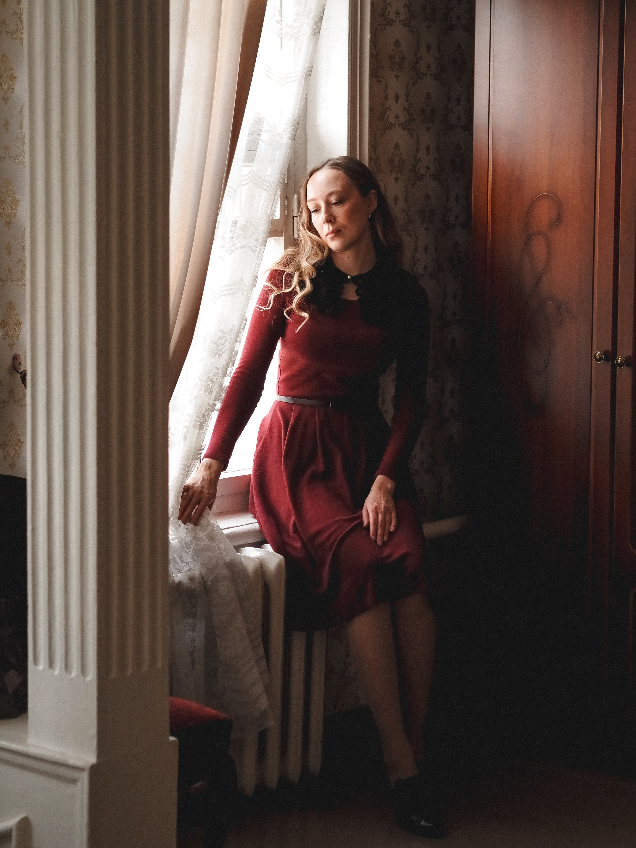 Ирина и Евгения в доме Пельцама. Семейный фотограф Ольга Барабанова