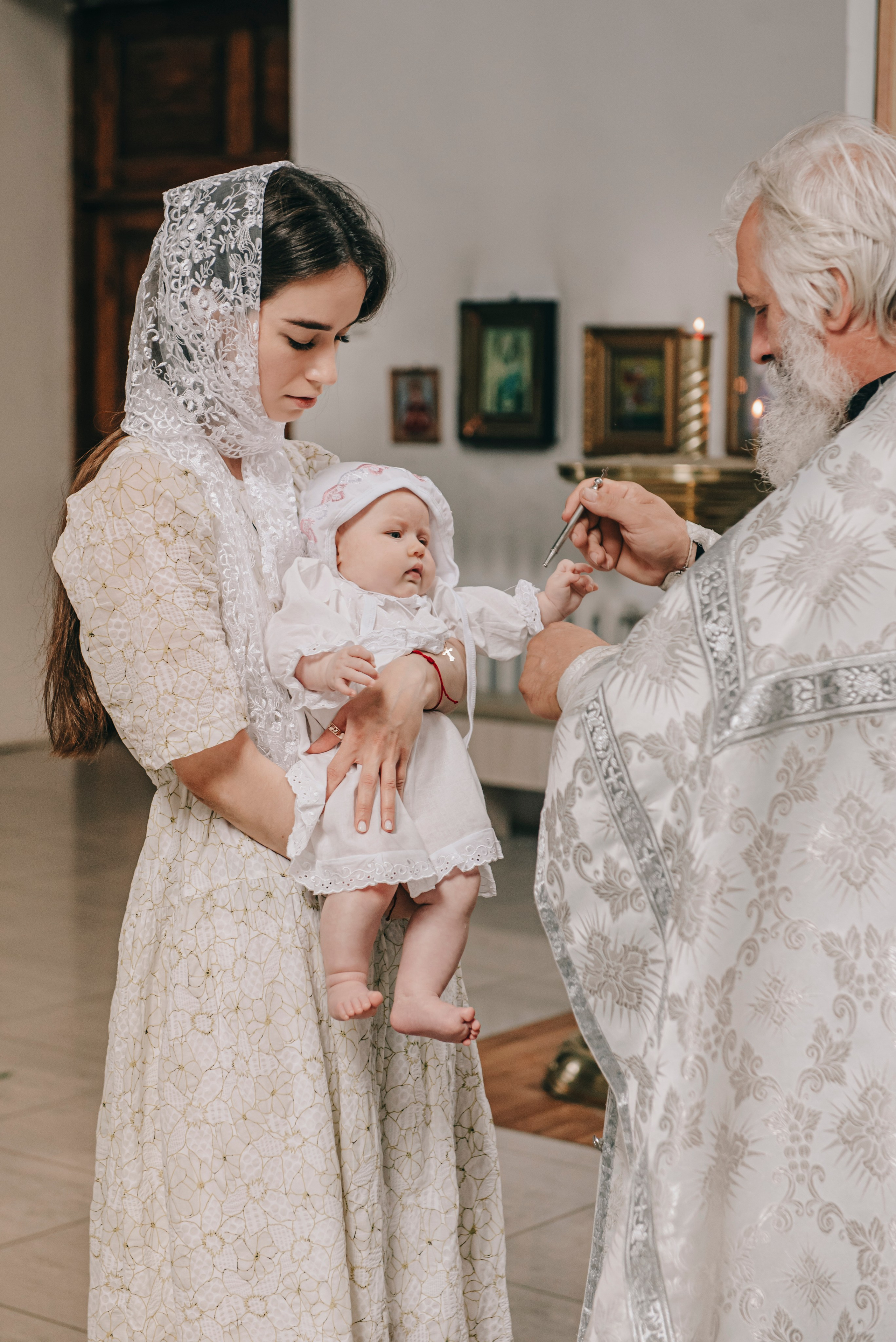 Крещение Мирославы. Фотограф в Краснодаре Зеленкина Дарья