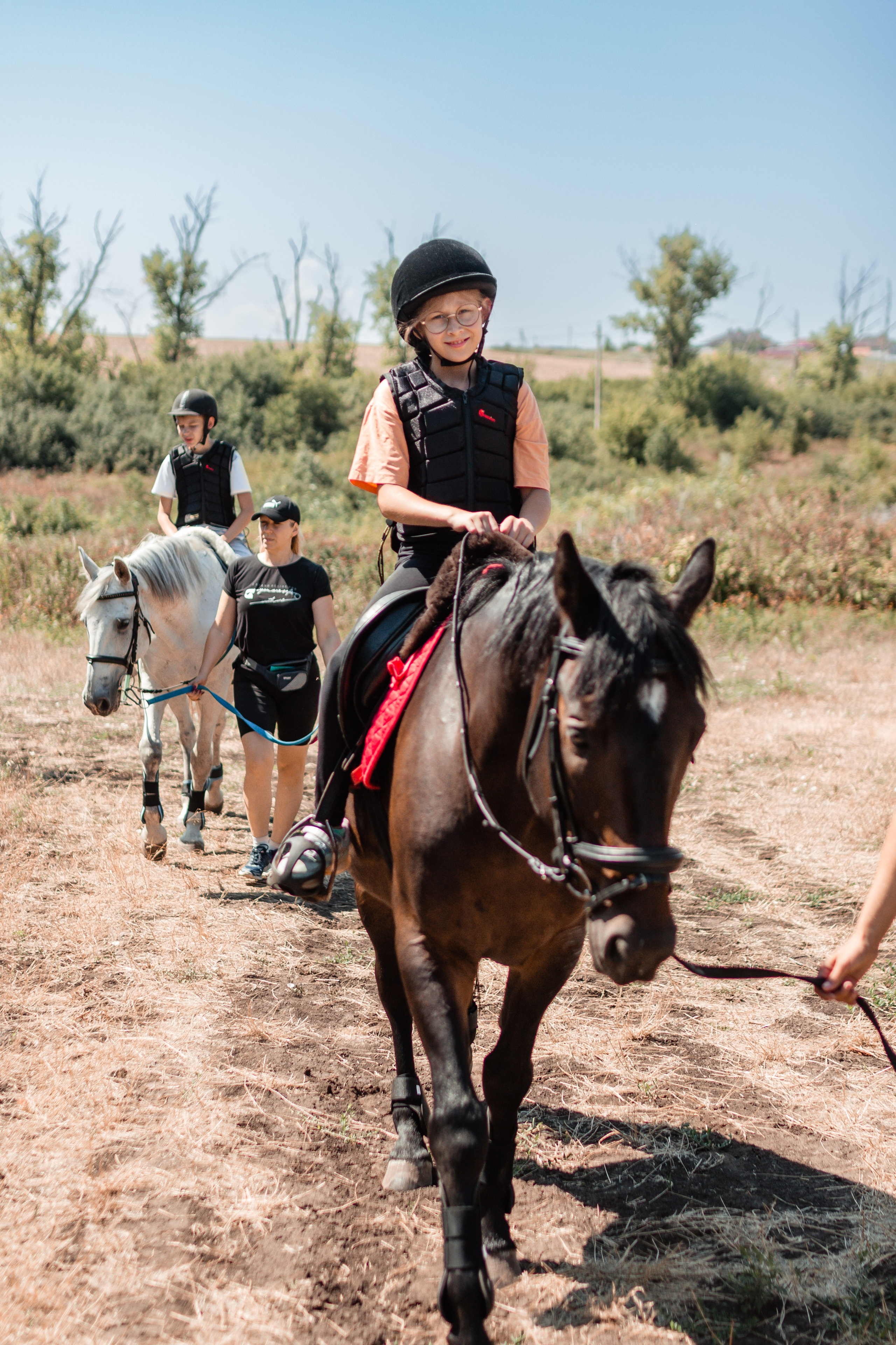 Выезды в поля на лошади