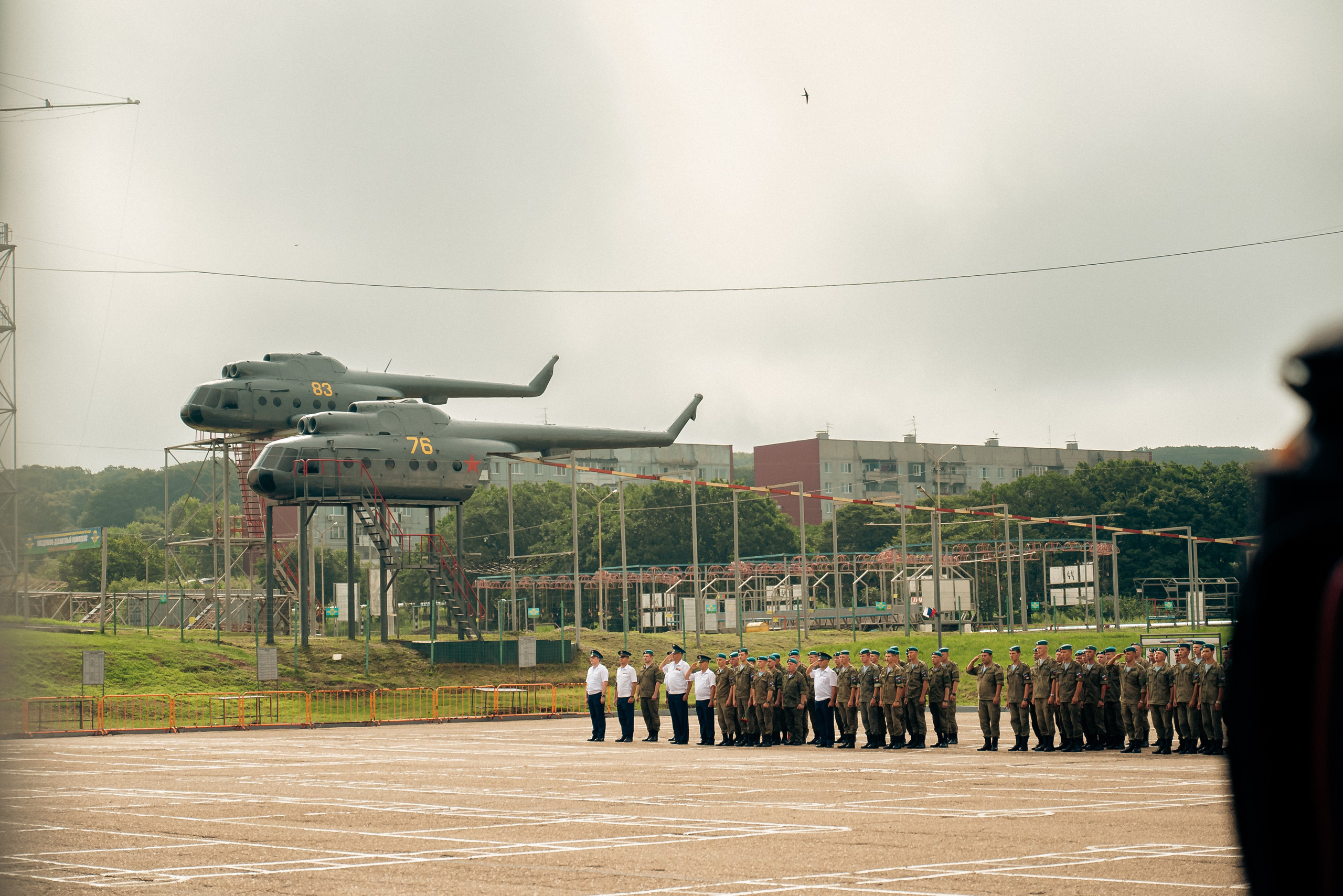 День ВДВ в г. Уссурийске