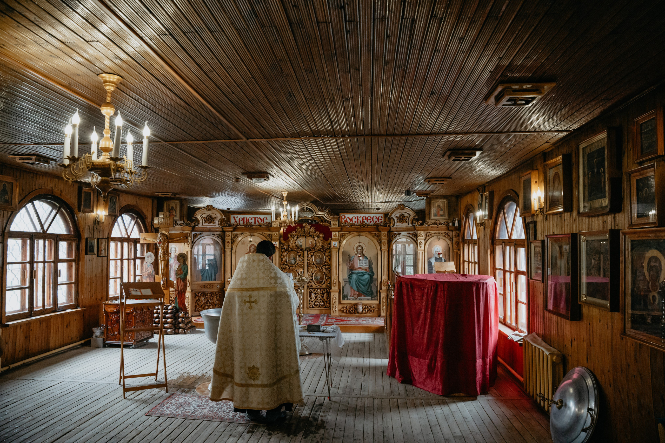 Таинство крещения, церковь Иконы Божией Матери Всех Скорбящих Радость