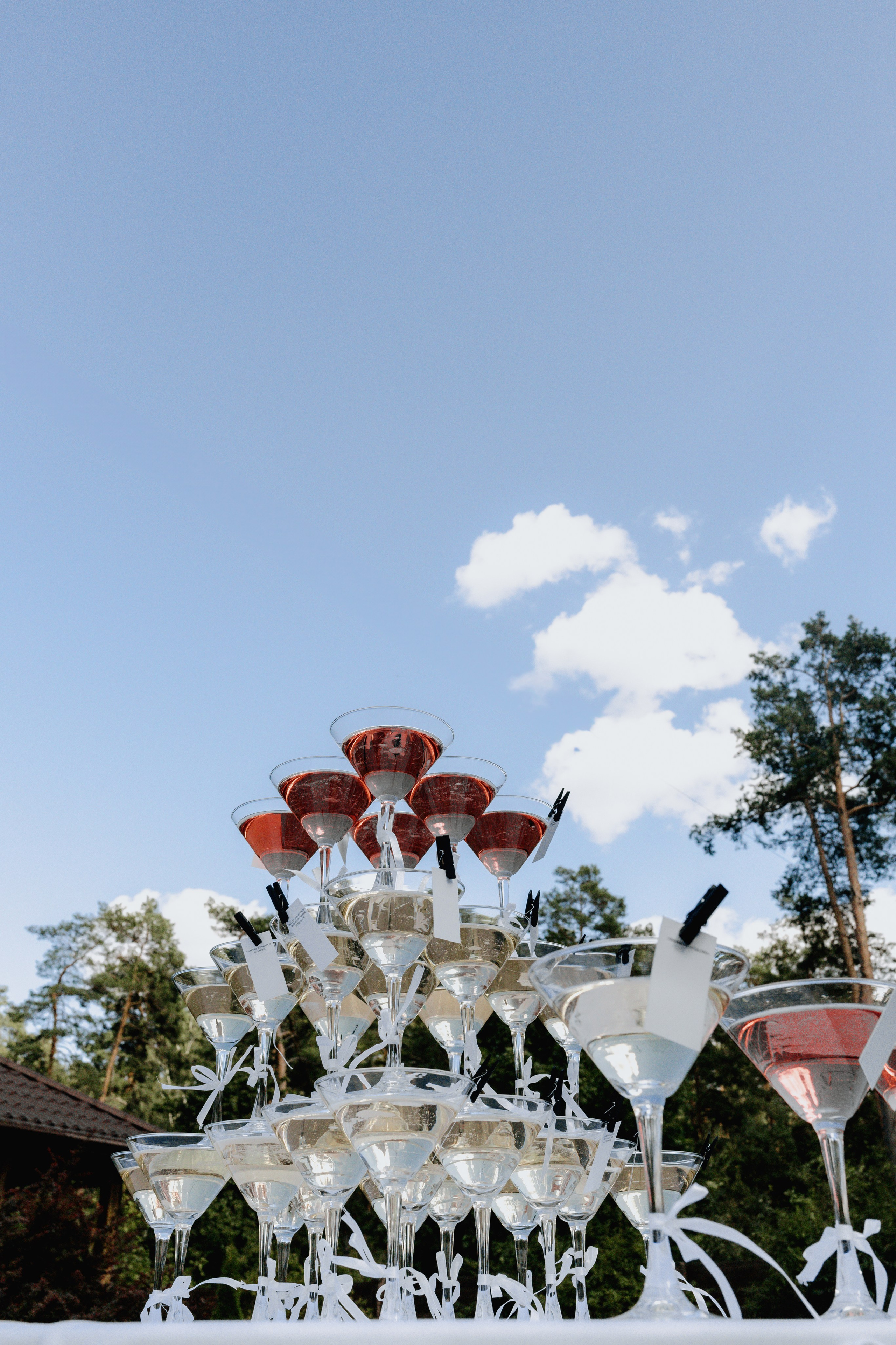 Летняя свадебная фотосессия