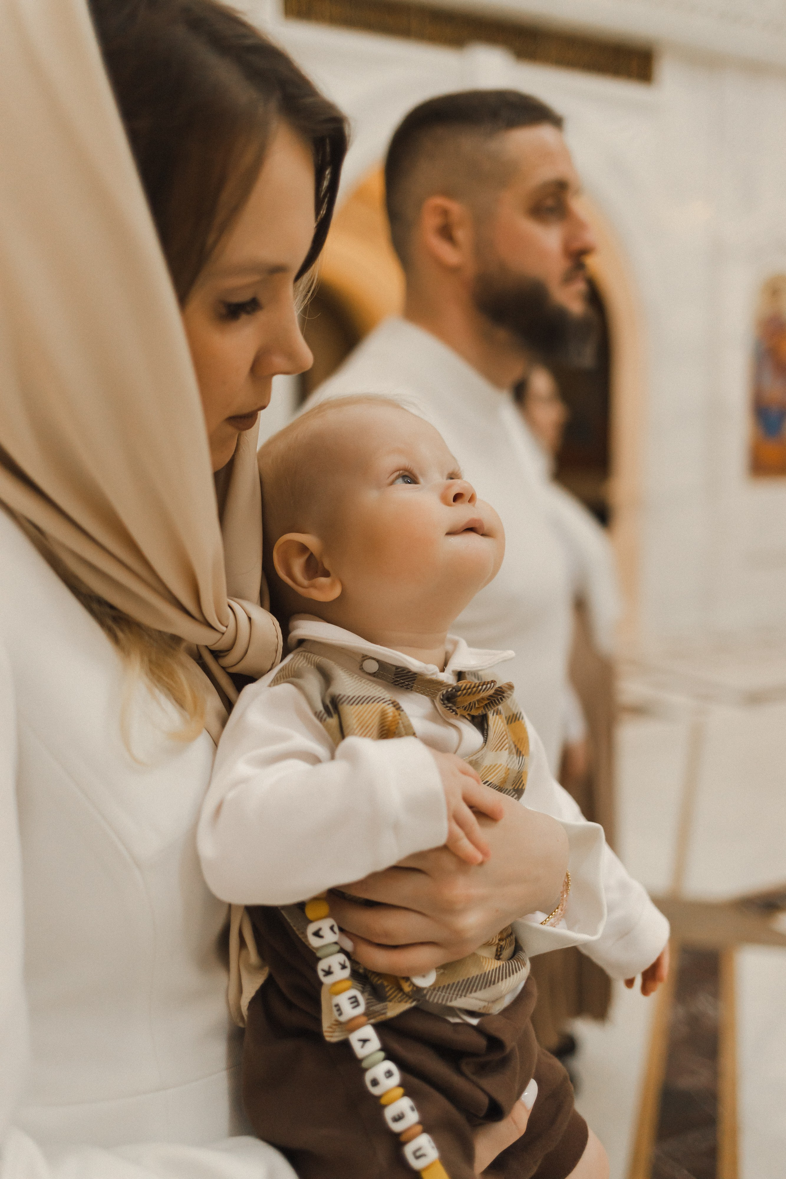Крещение Льва. Семейный фотограф в Москве