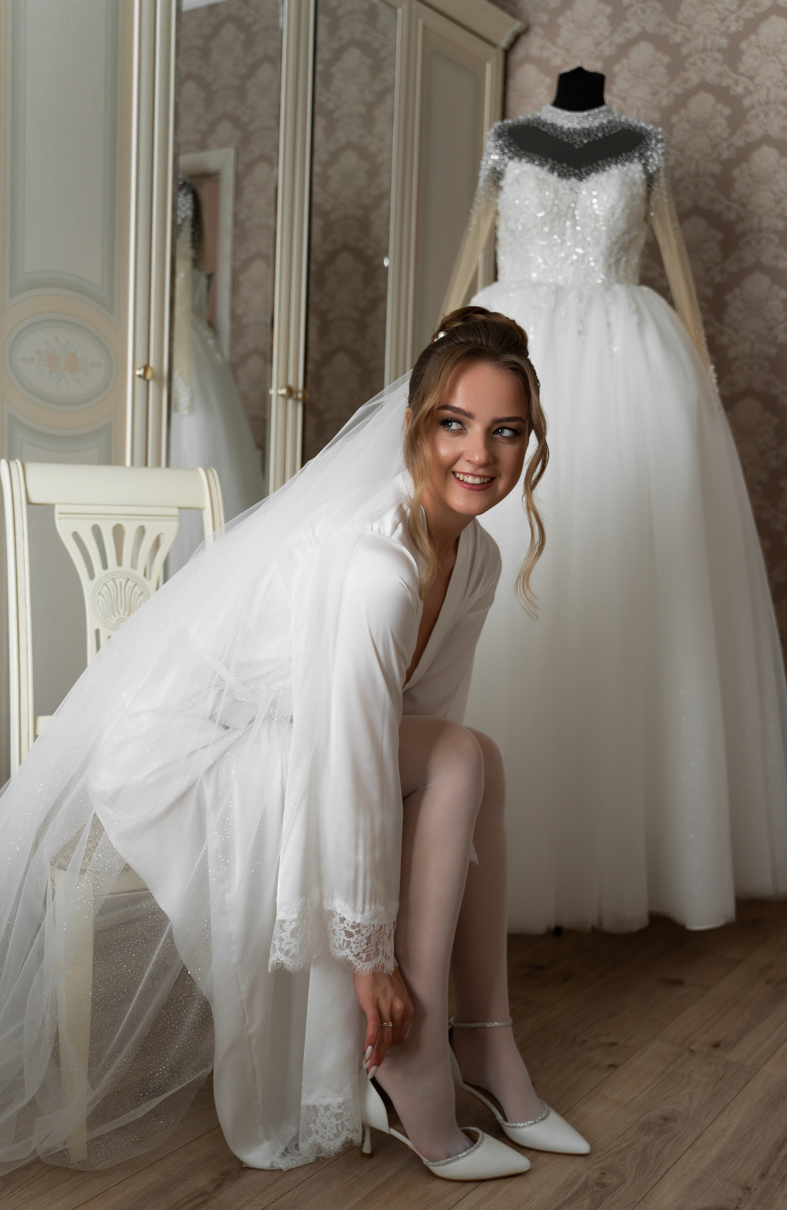 Сборы невесты и жениха. Фотограф Палий Ульяна