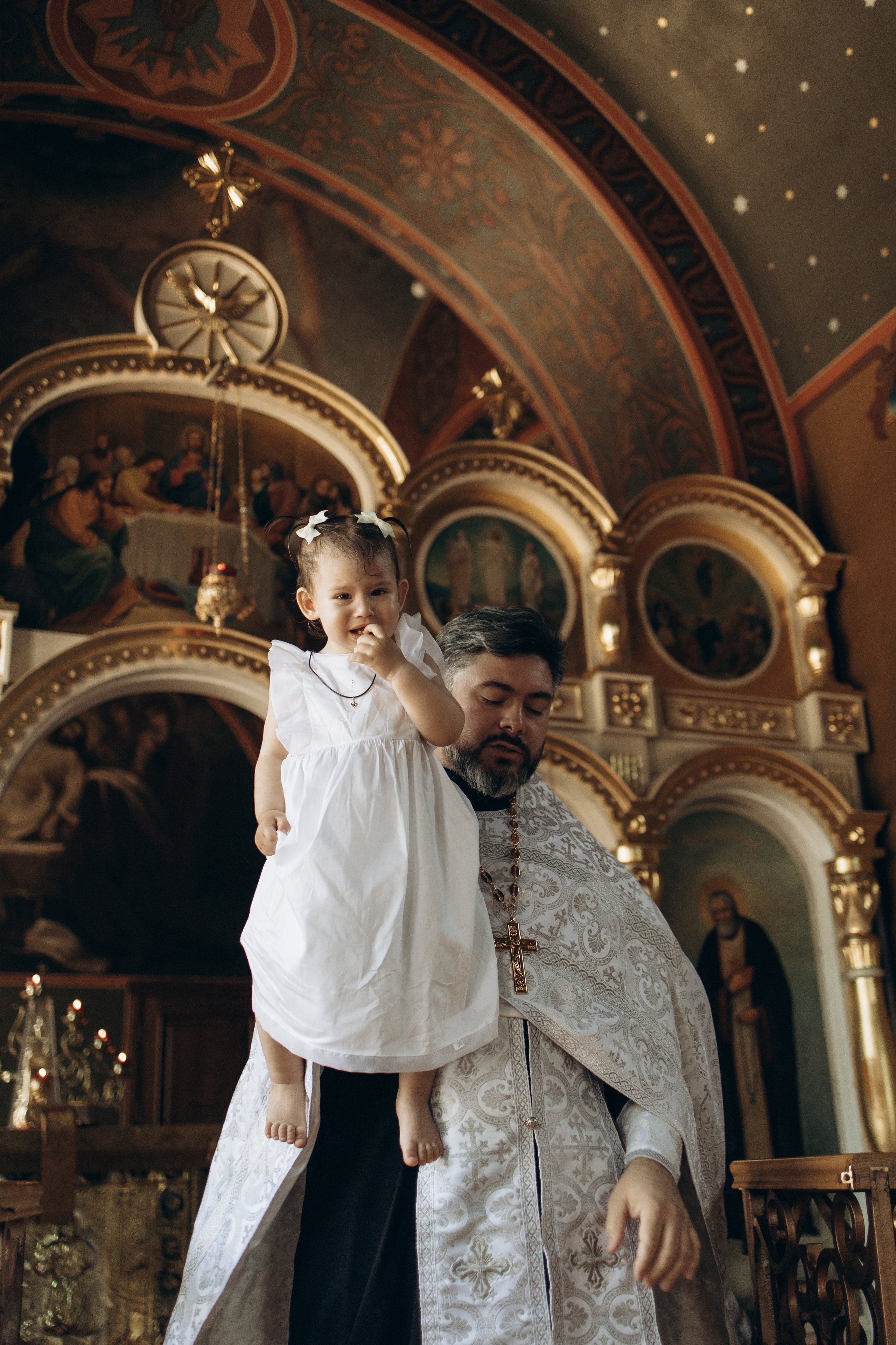 Крещение Стефании. Самый теплый фотограф в Краснодаре Рябоконь Ксения