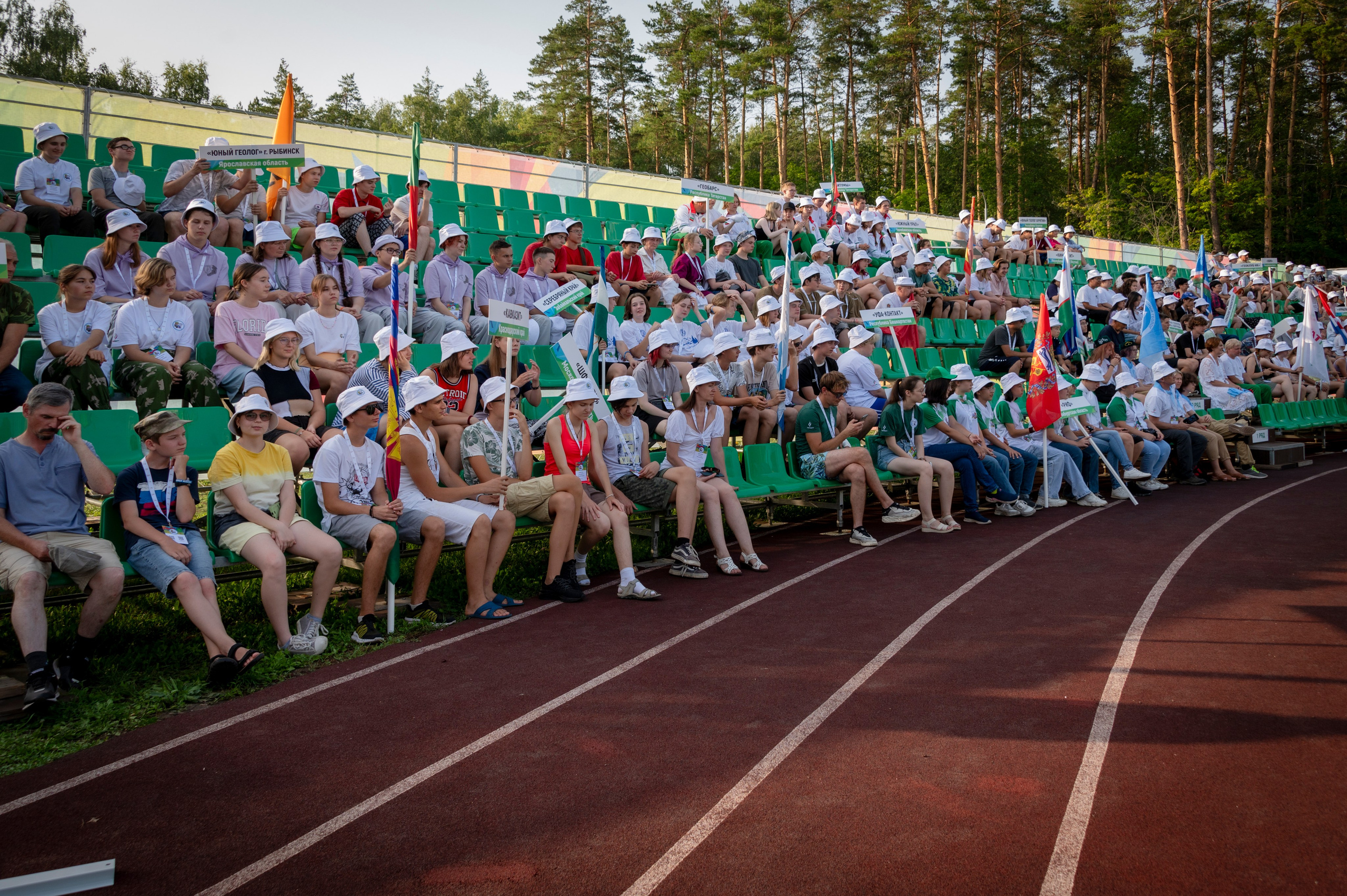 Полевая олимпиада Юных геологов. Фотограф Роман Адлер