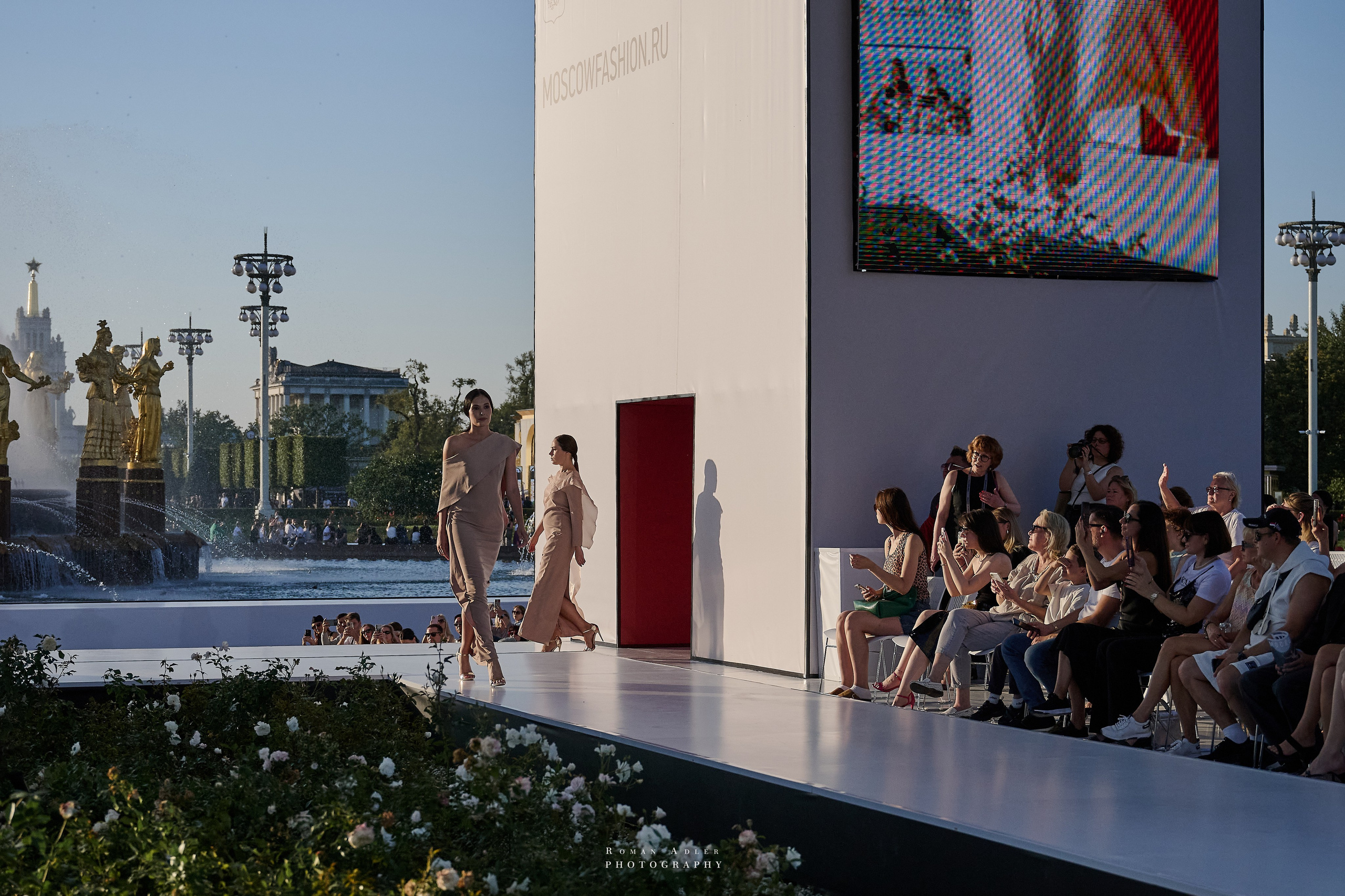 Московская неделя моды. Фотограф Роман Адлер