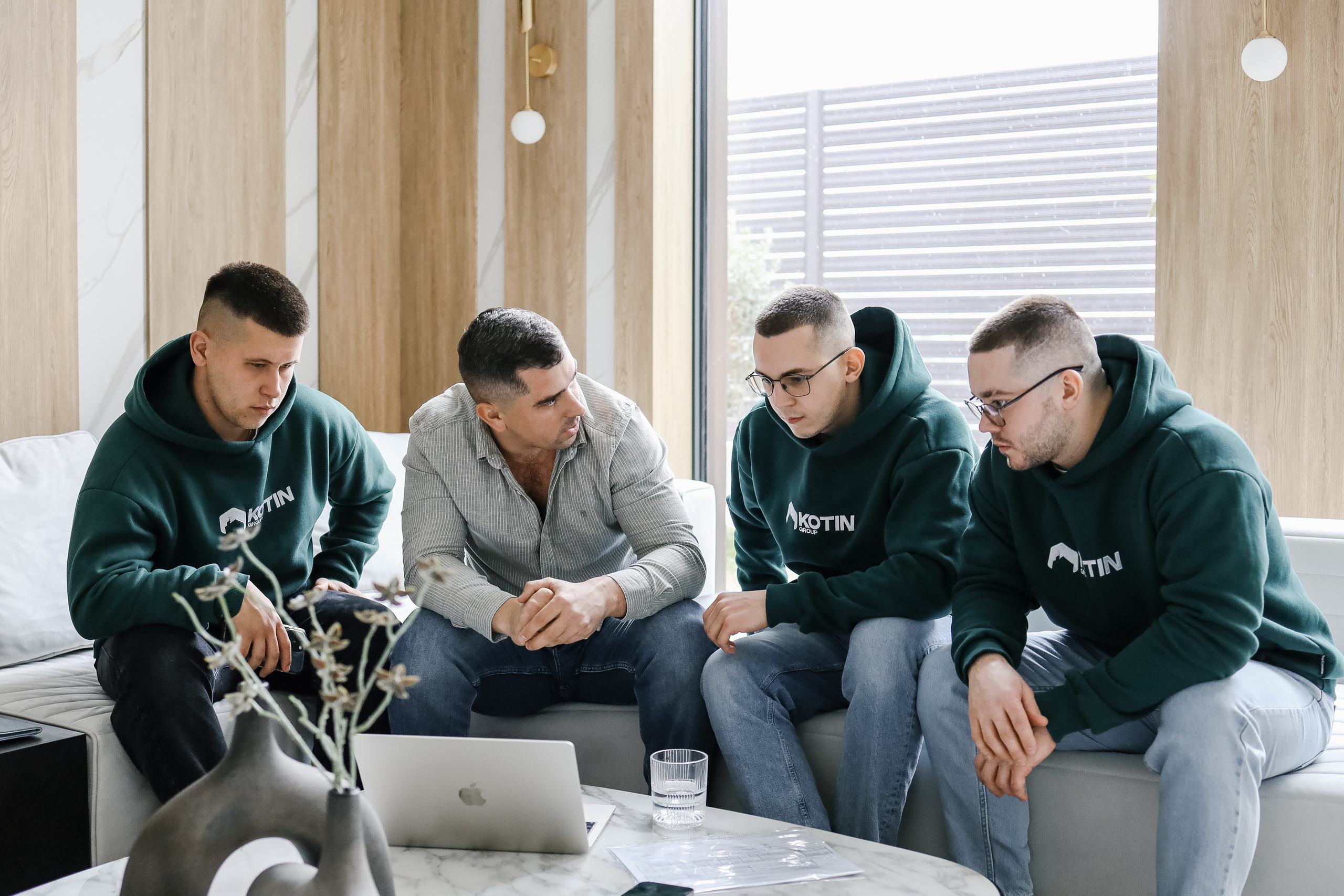 Строительная фирма Котин групп. Фотопродакшн продающего контента